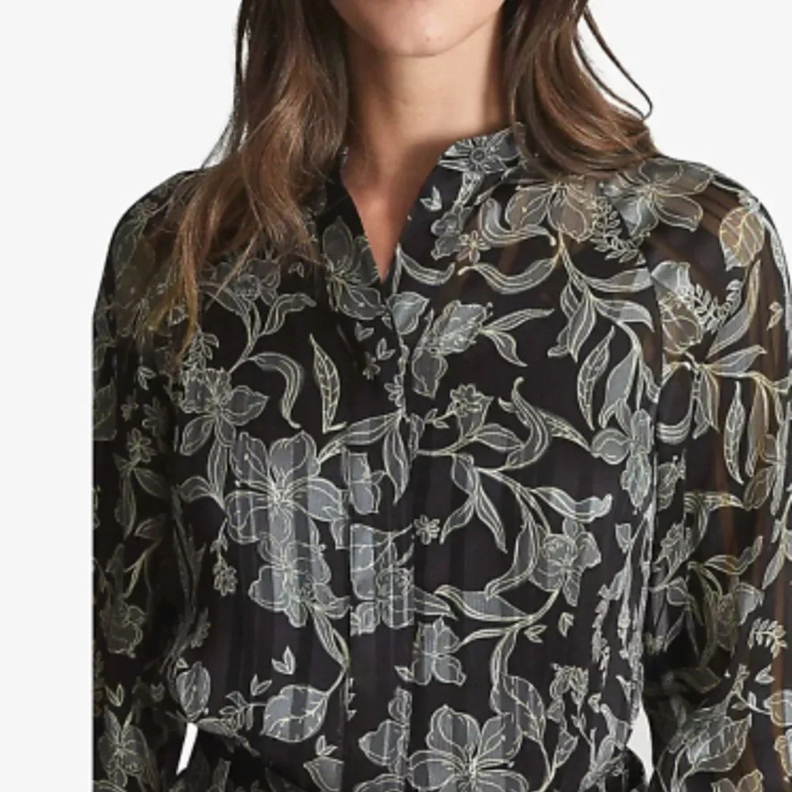 NEW REISS Larissa Floral Print Mini Dress - size 2