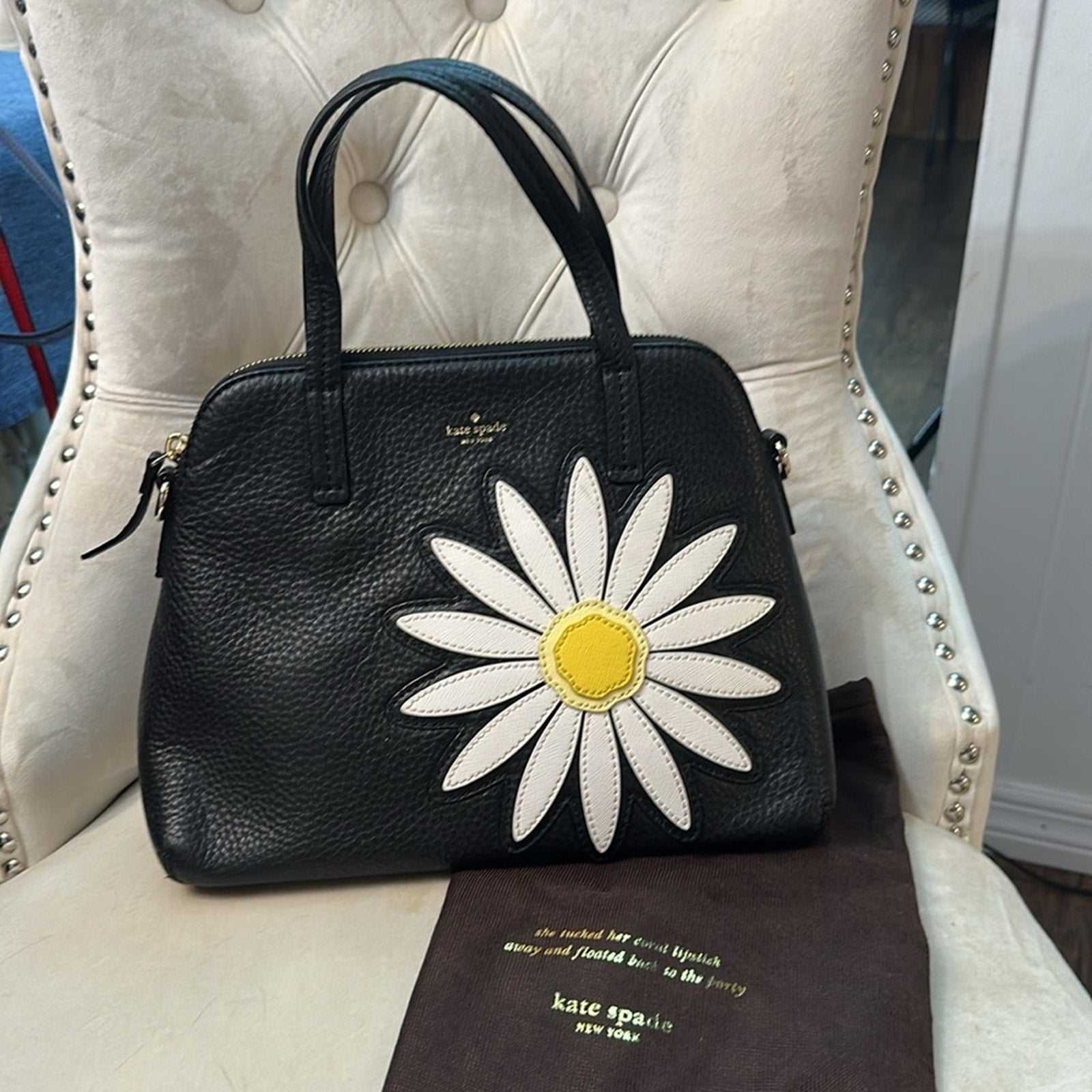 Kate Spade New York  DOWN THE RABBIT HOLE DAISY APPLIQUE MAISE