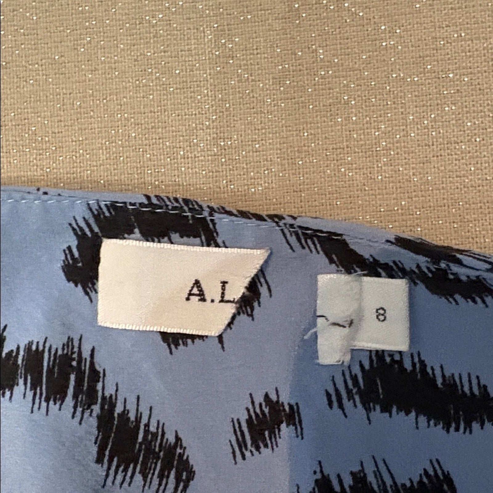 A.L.C. Geller Animal Print Mini Skirt Multicolor Red Blue Black - size 8