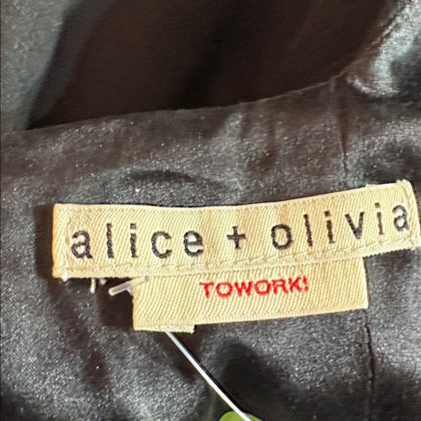 Alice and Olivia Employed Peplum Dress - size 4