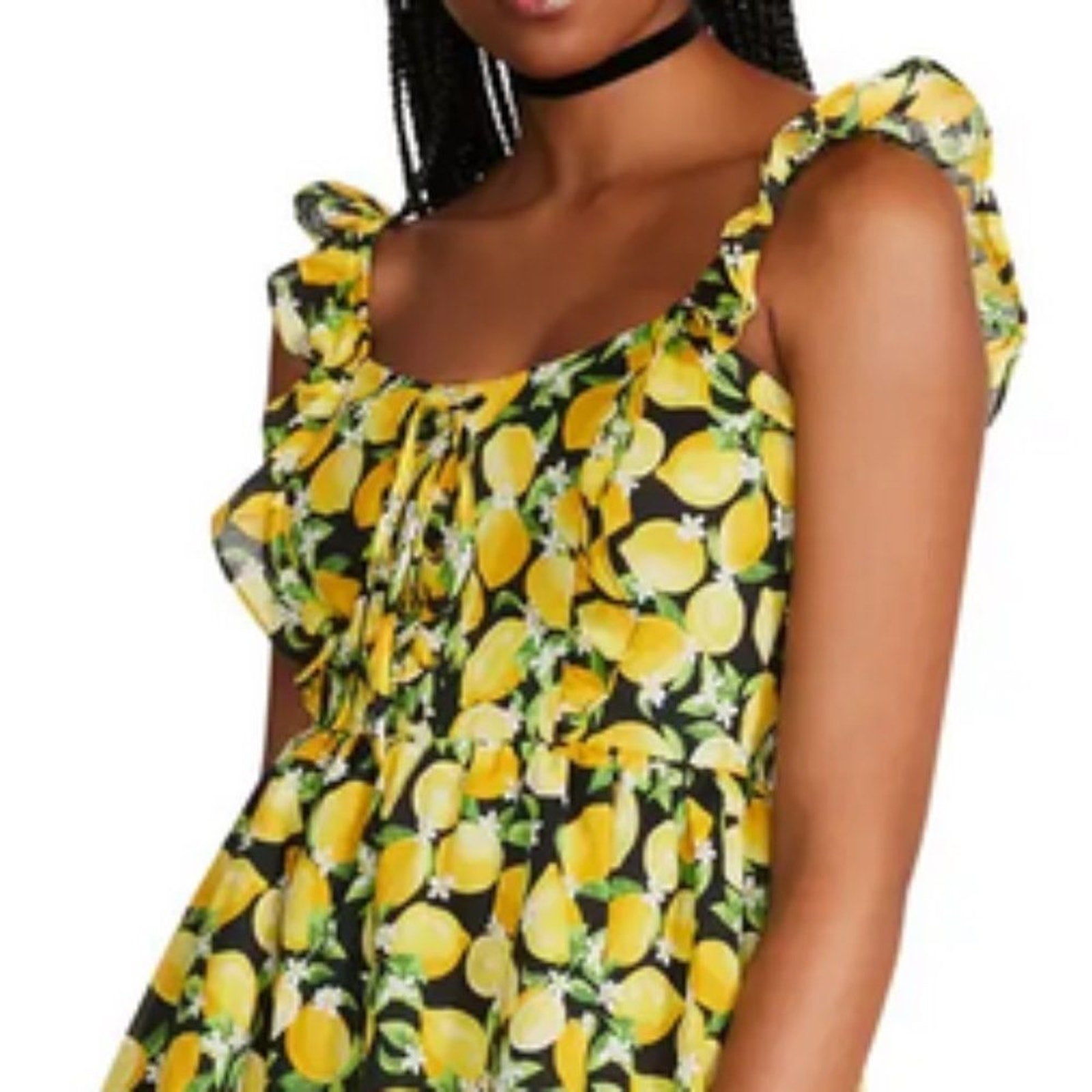 NWT Betsey Johnson Layla Lemon Mini dress $119 - size 8