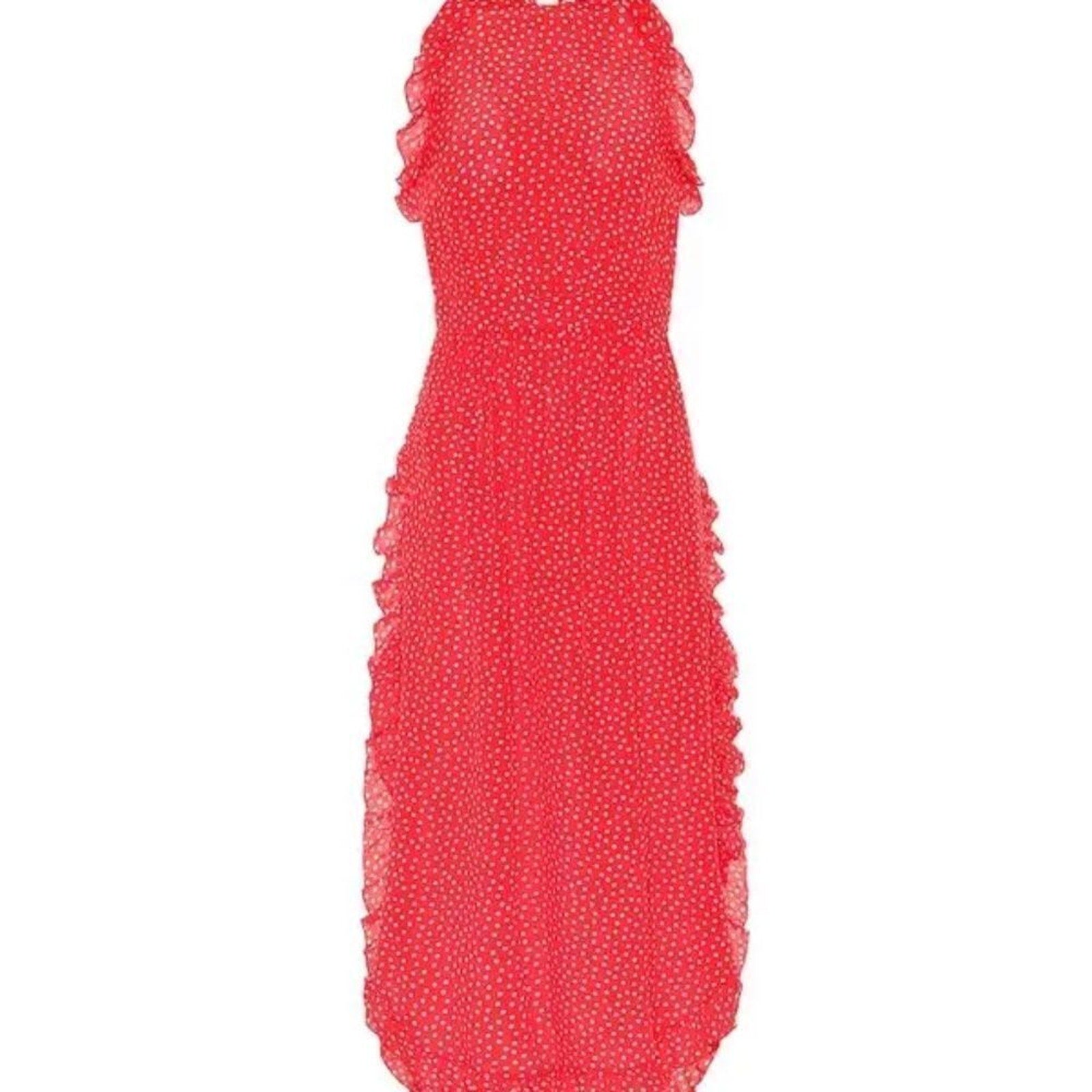 NEW See By Chloe - Polka-dot crêpe midi dress - size 10 (US) / 42 (FR)