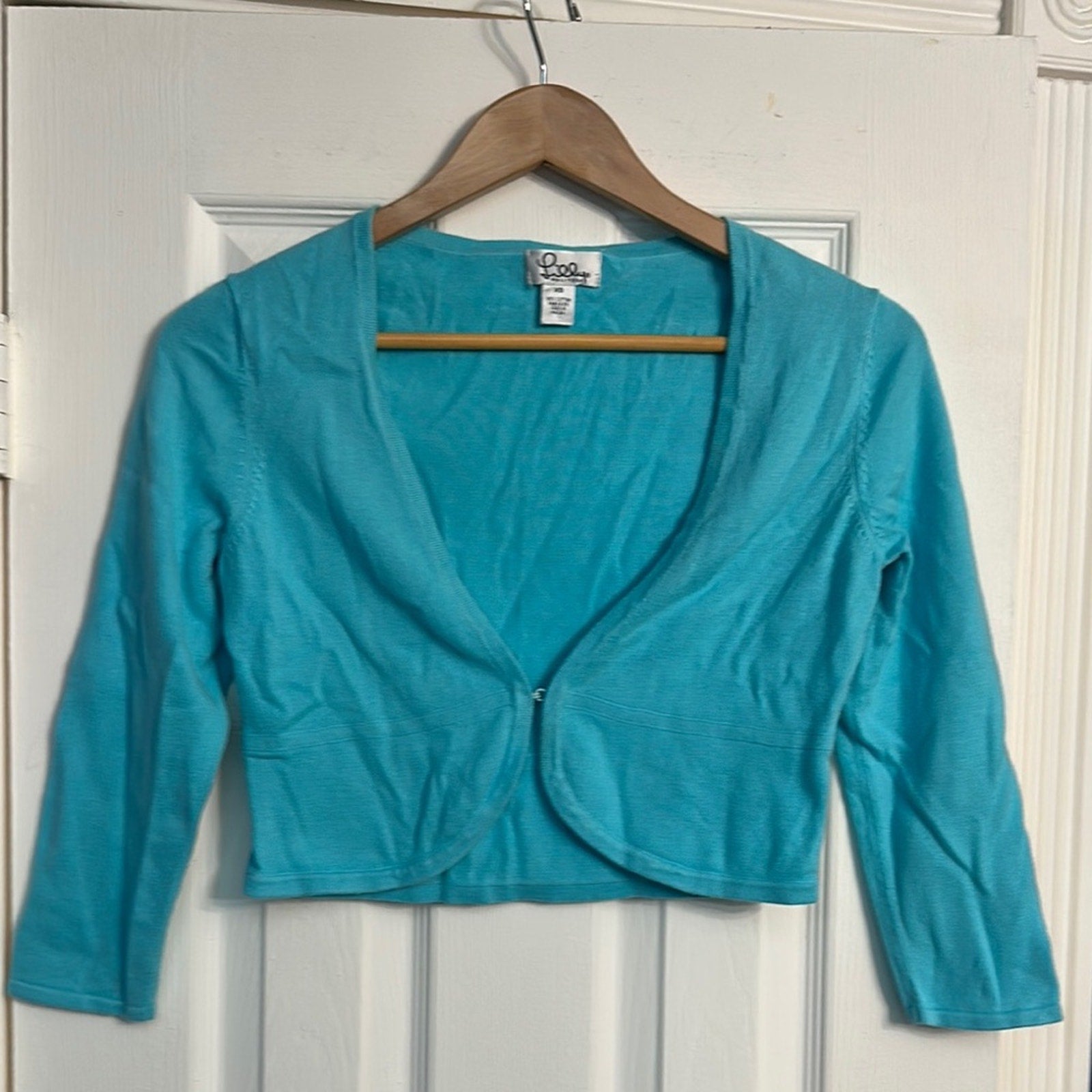 Lilly Pulitzer vintage cardigan white label - size XS