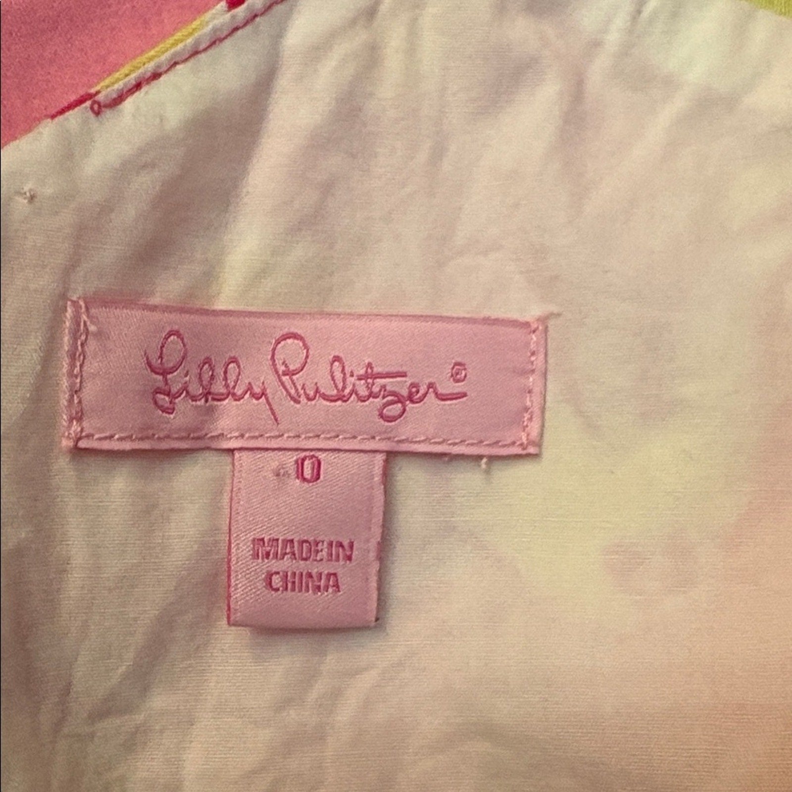 Lilly Pulitzer Hotty Pink Day Parker Dress - size 0