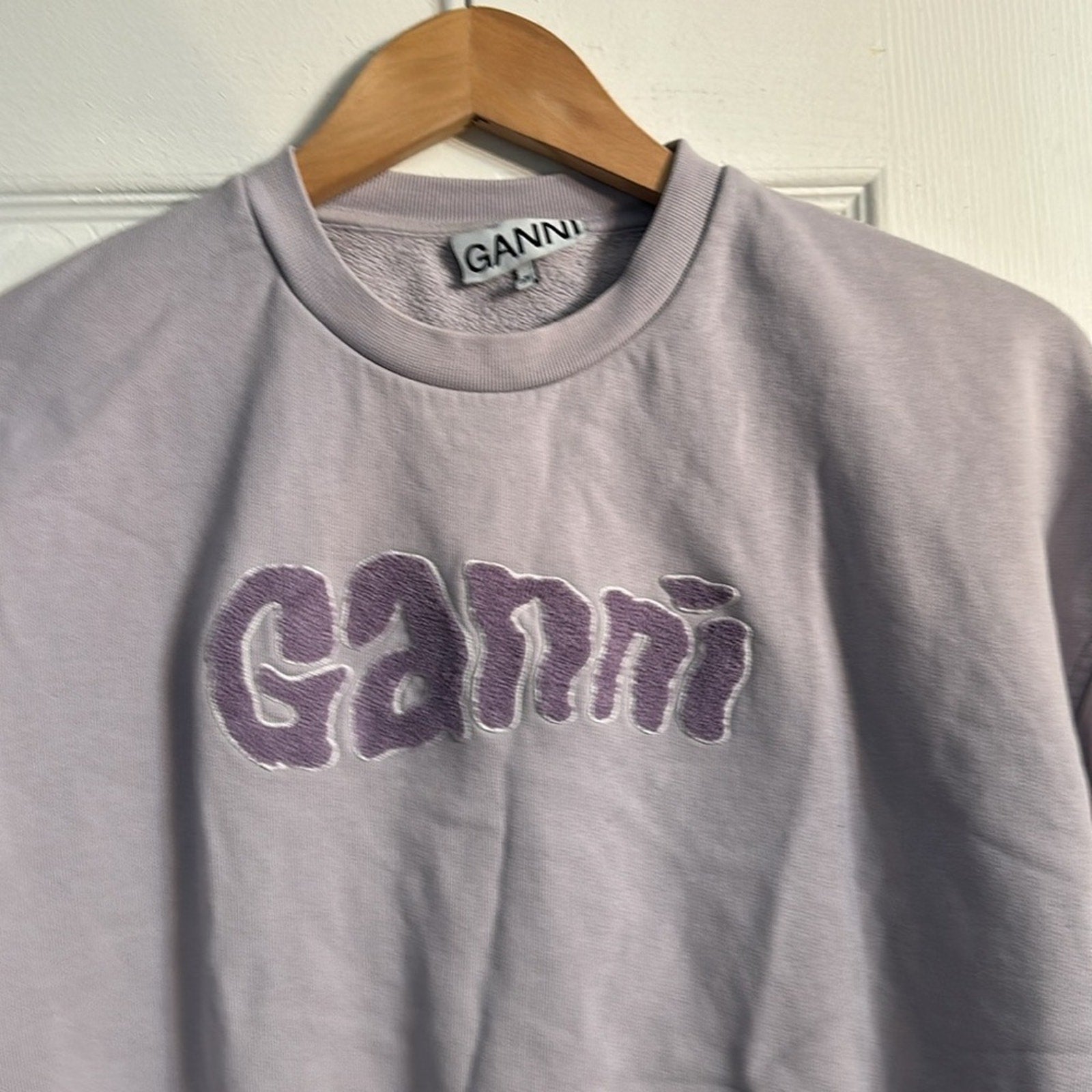 GANNI ISOLI LOGO SWEATSHIRT - size M