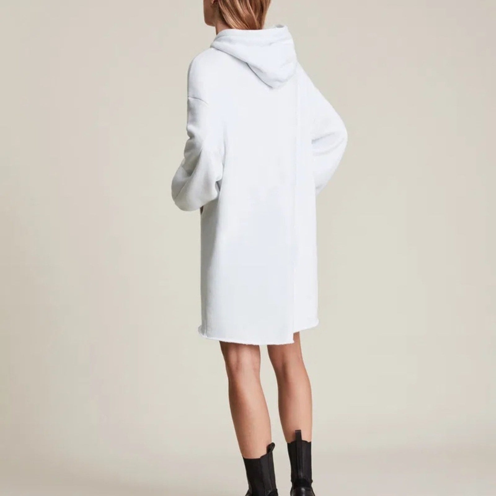 ALLSAINTS Lila Mini Hoodie Dress - size small