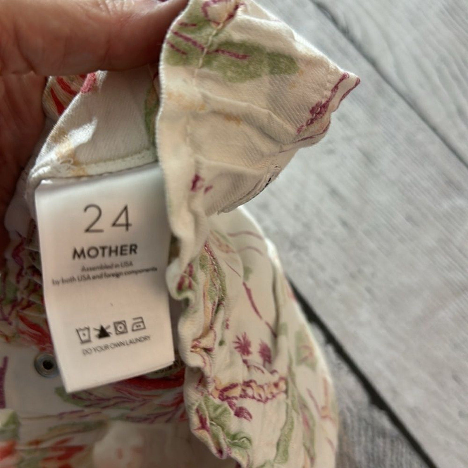 NEW Mother The Springy Ankle (Aloha) - size 24