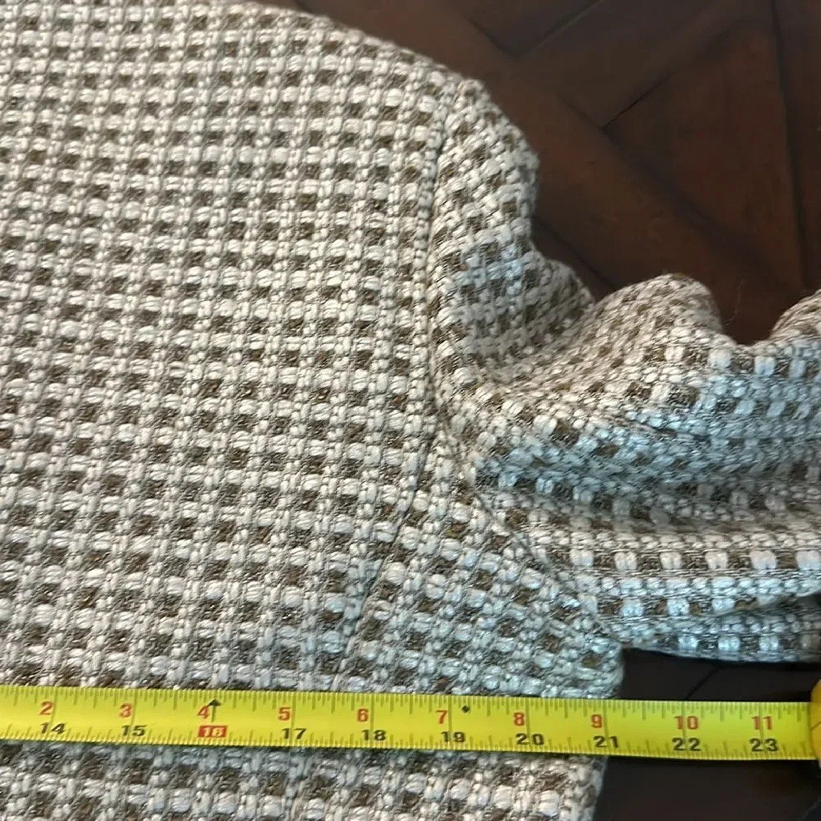 Neiman Marcus tweed wool jacket - size 16