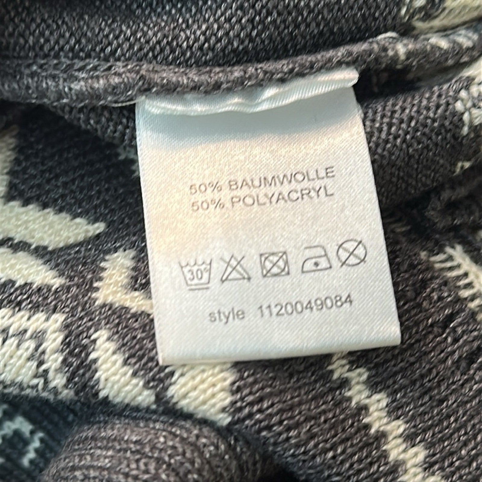 Hallhuber alpine knit dress size XS