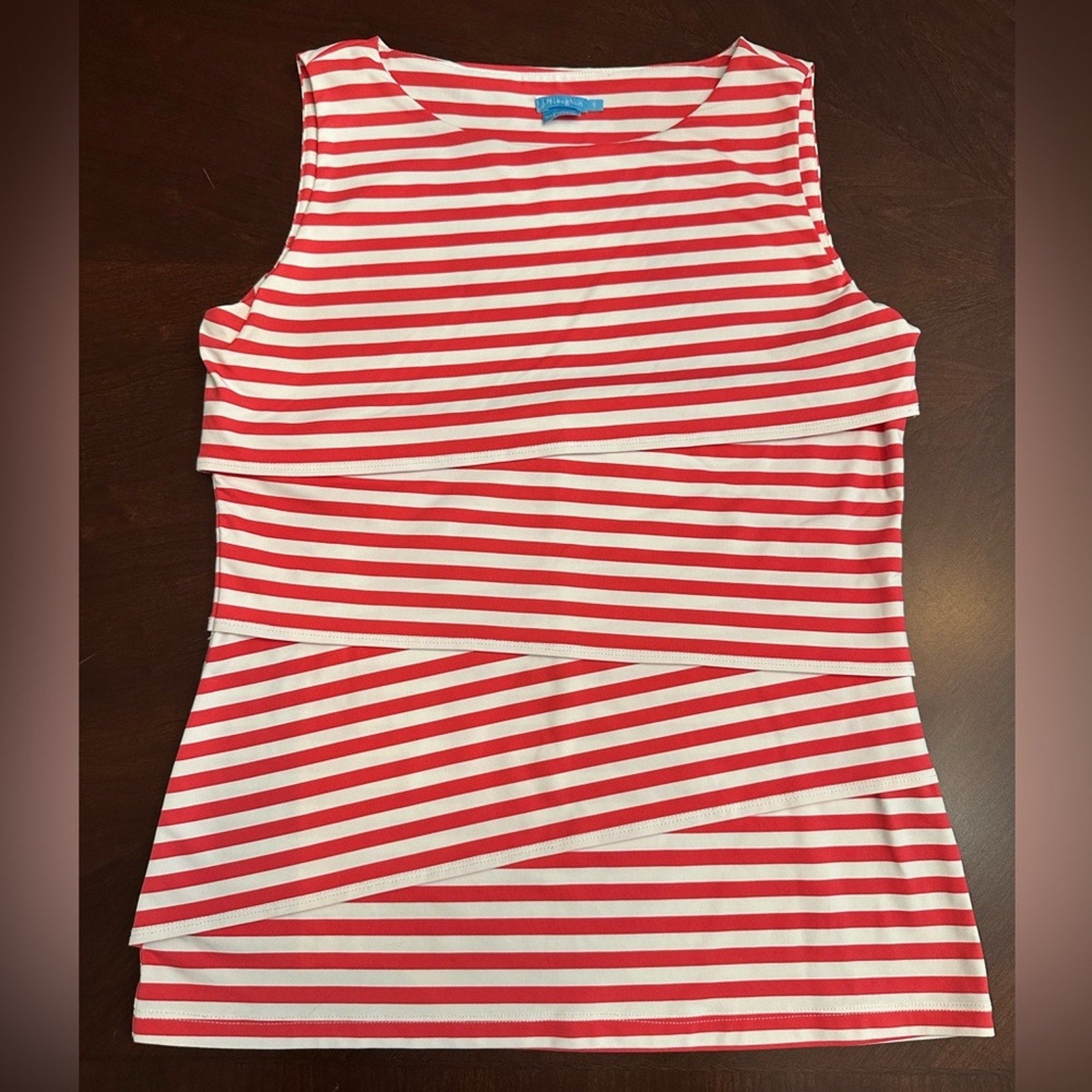 J. Mc. Laughlin striped top - size small