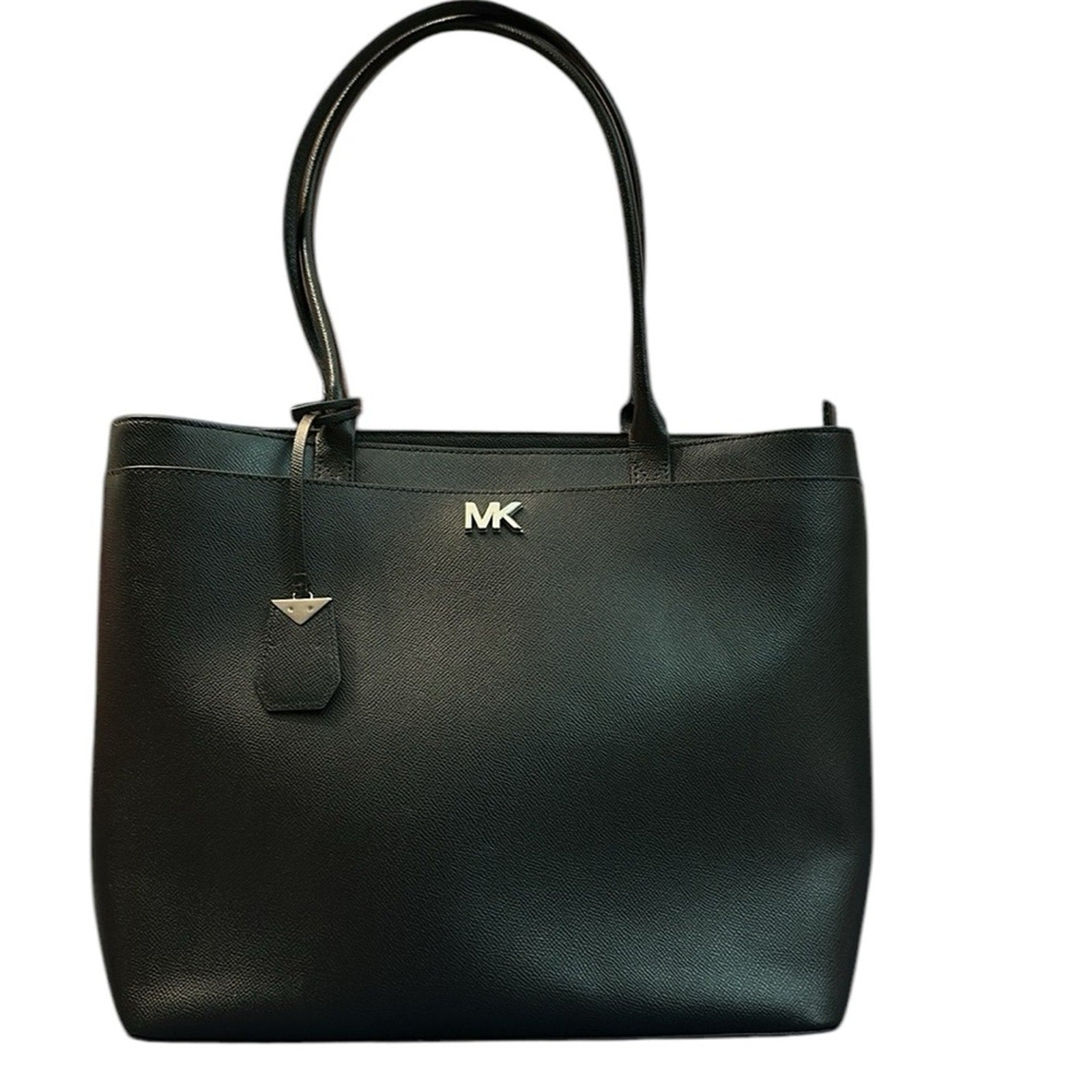 Black Micheal Kors laptop business Tote Bag large