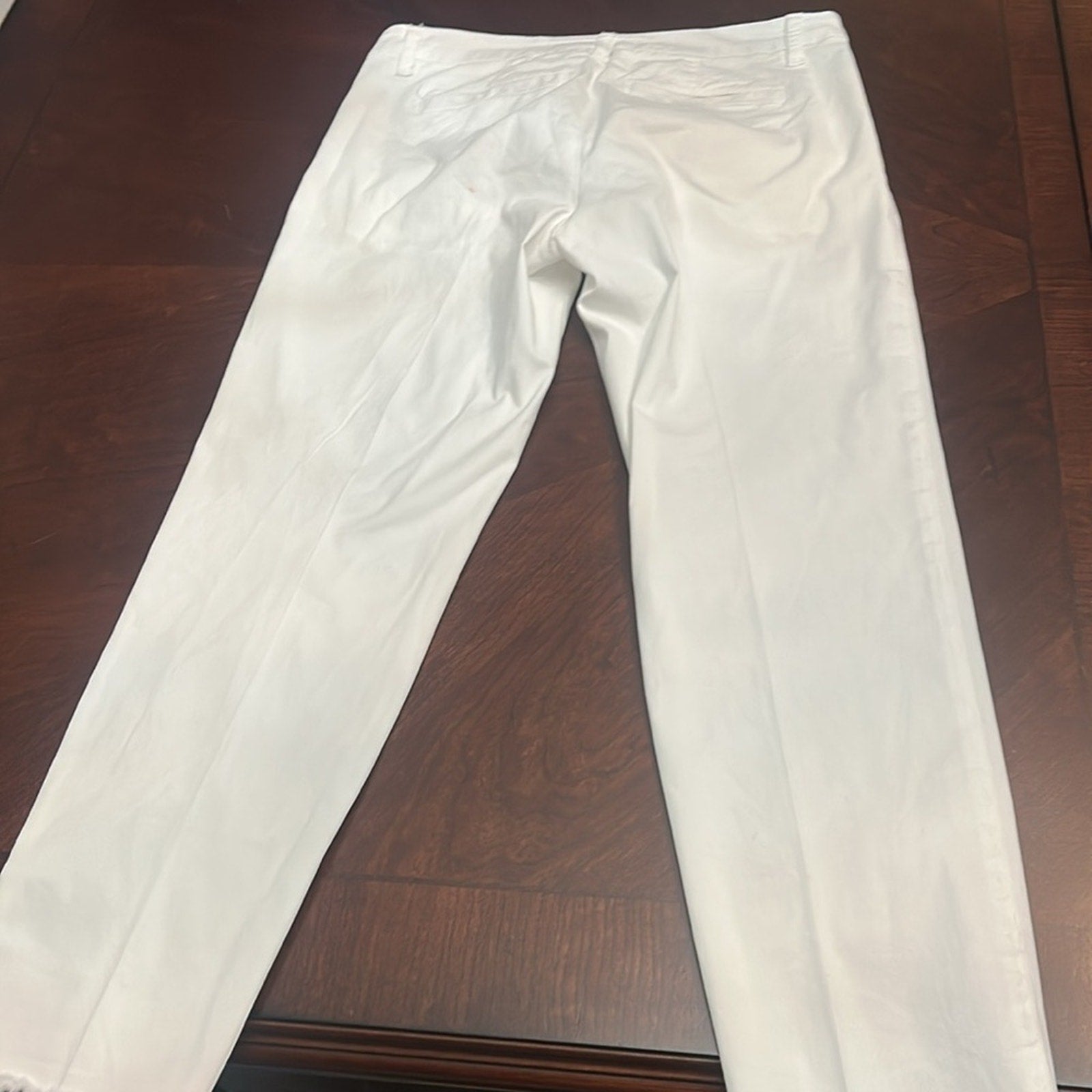 Frank & Eileen - Wicklow The Italian Chino in White - size 4
