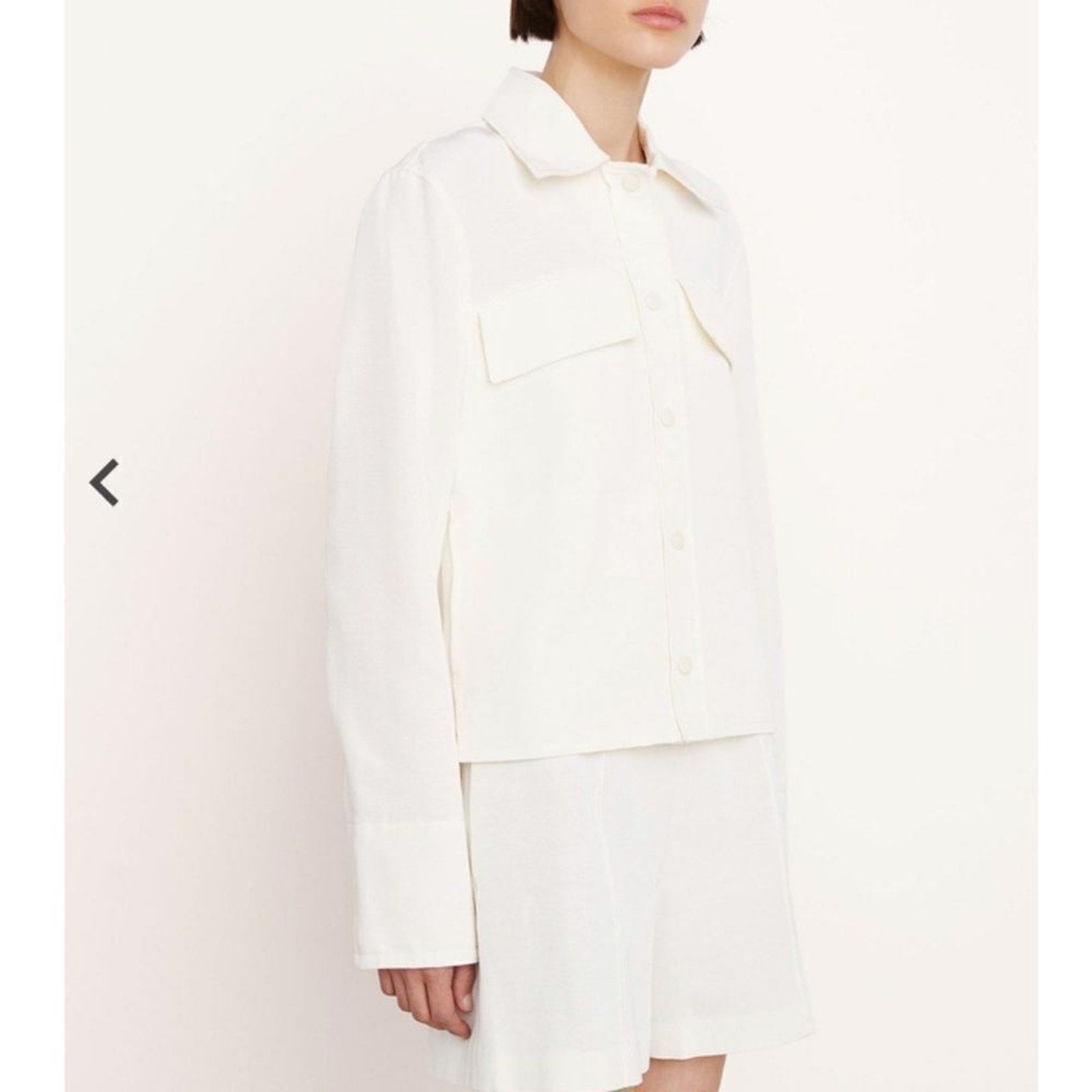 NEW Vince Textured Shirt Jacket - size Large