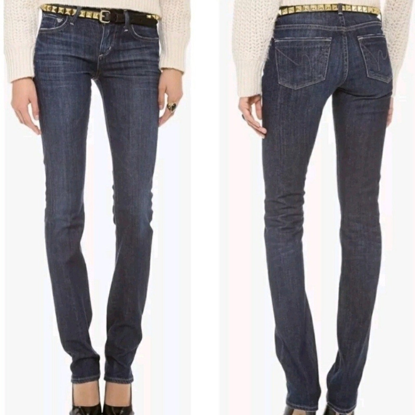 Citizens Of Humanity AVA Low Rise/Straight Leg Style#1278-243 Jeans - size 27