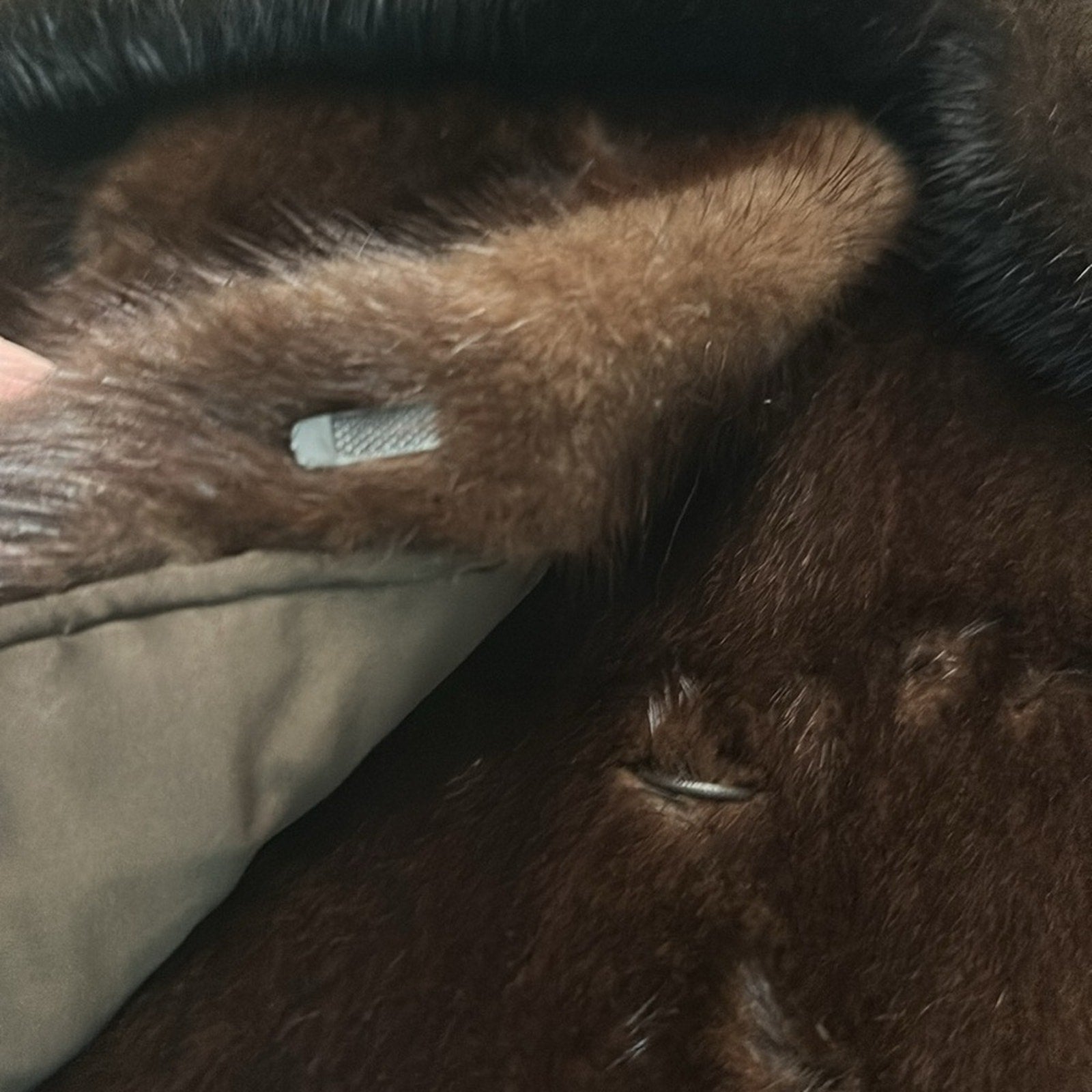 Vintage H Andreasson ladies mink coat - size M