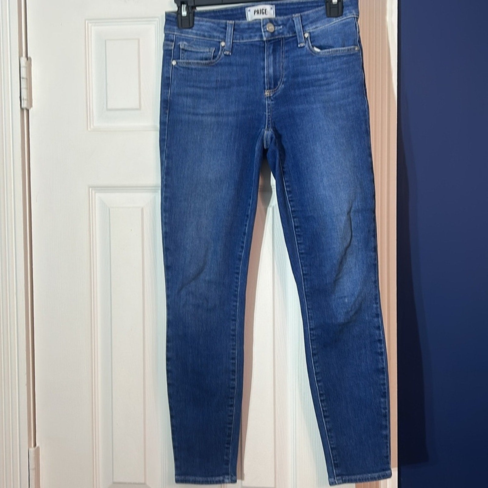 Paige Verdugo Crop Skinny Jeans - size 25