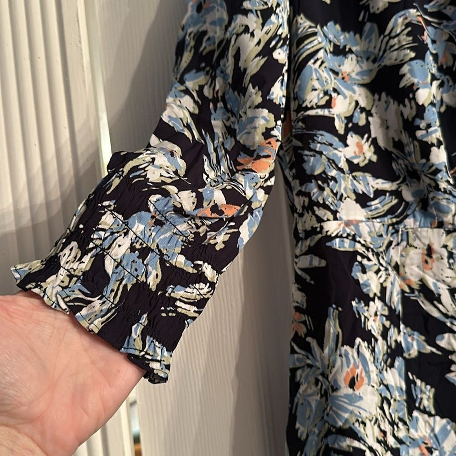 NEW Reiss ANNIE FLORAL PRINT MINI DRESS - size 10