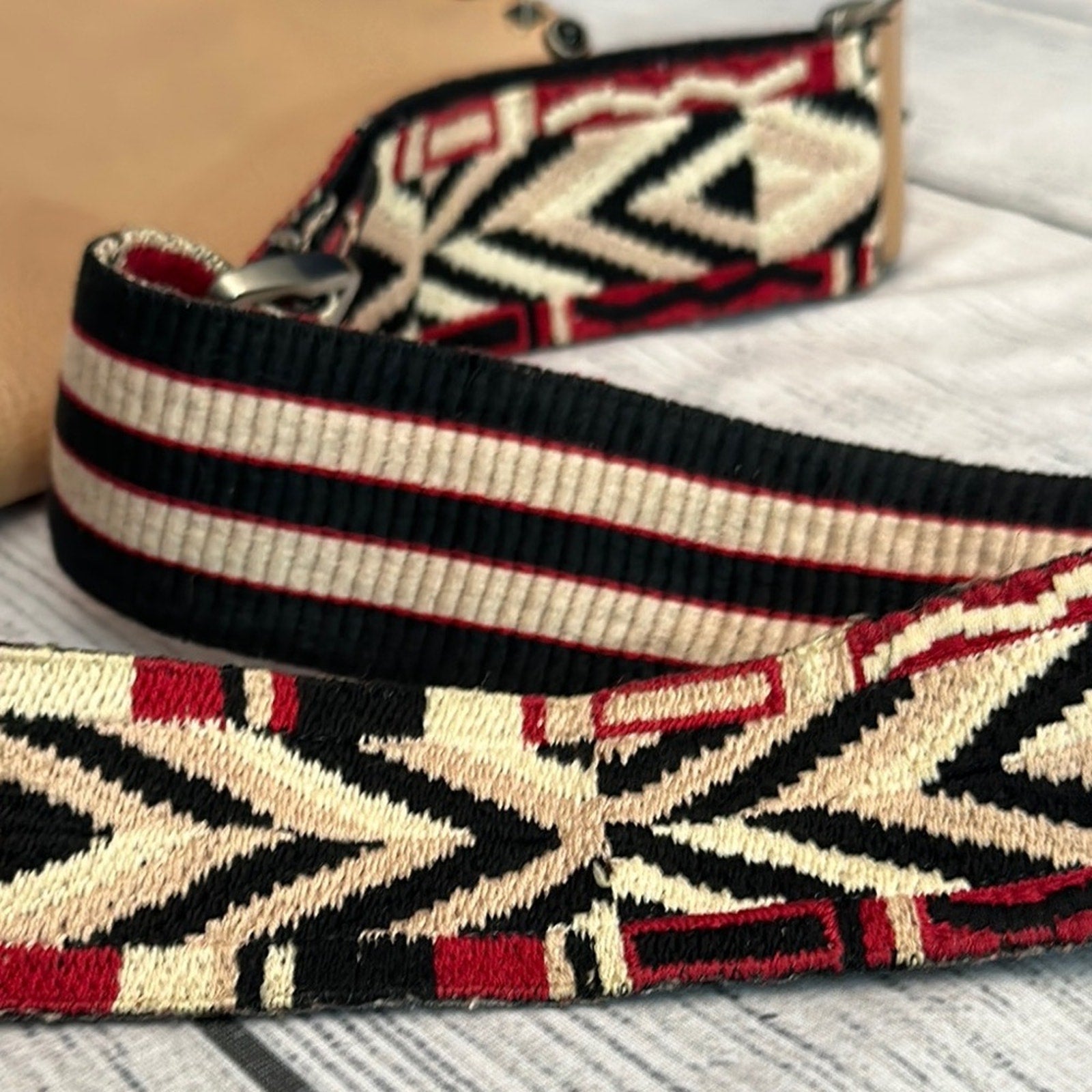 Valentino Garavani Cream and Pink Crossbody Bag