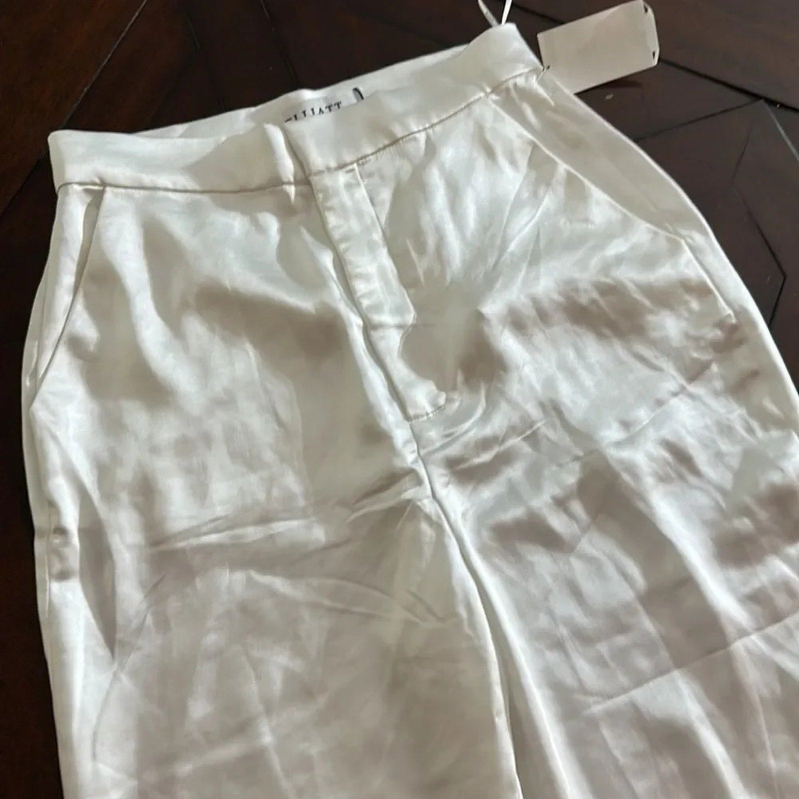 NEW ELLIATT Ridley Suit - Satin Blazer & Pants Set - Size S