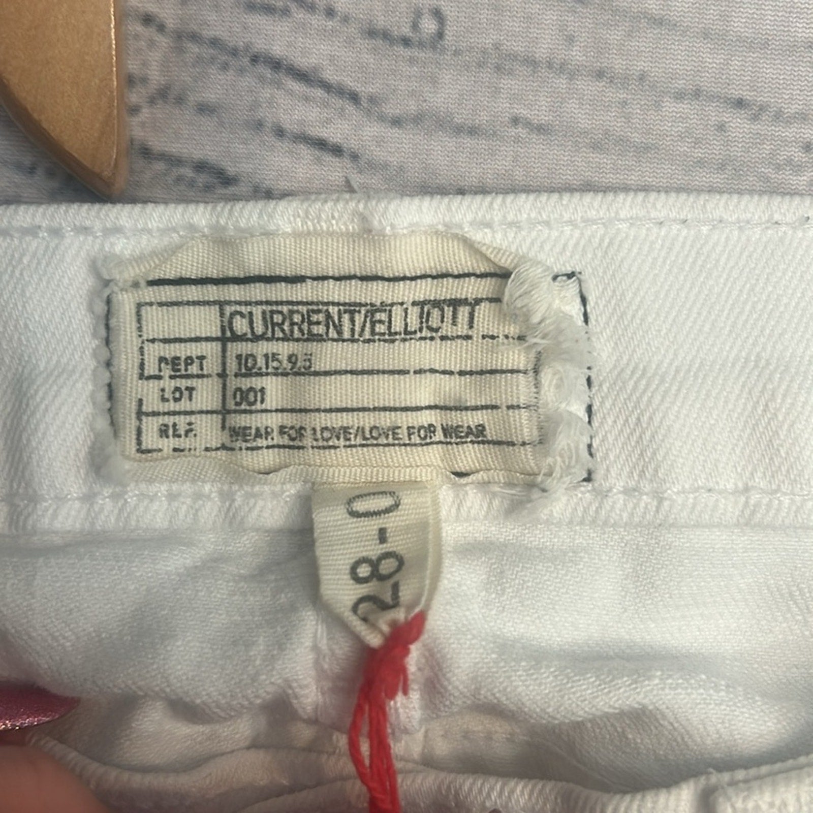 Current/Elliott THE STILETTO SKINNY JEAN Sugar - size 28