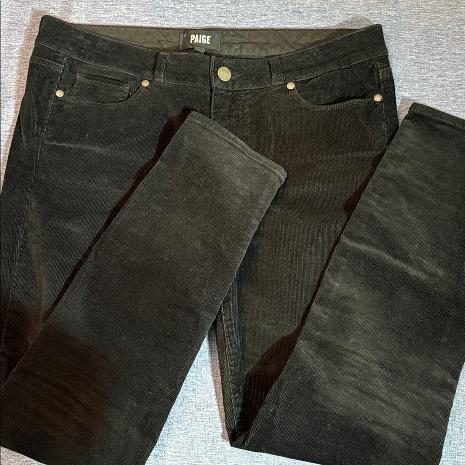 Paige Verdugo Ankle Ultra Skinny Corduroy Pants - size 29