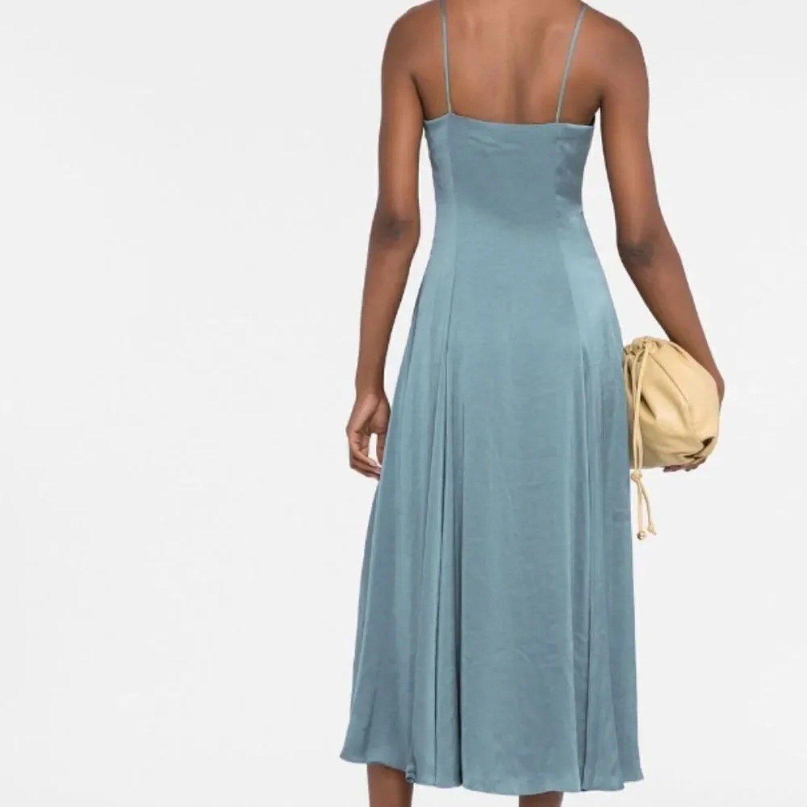 NWT THEORY Came Volume Midi Dress - size 6