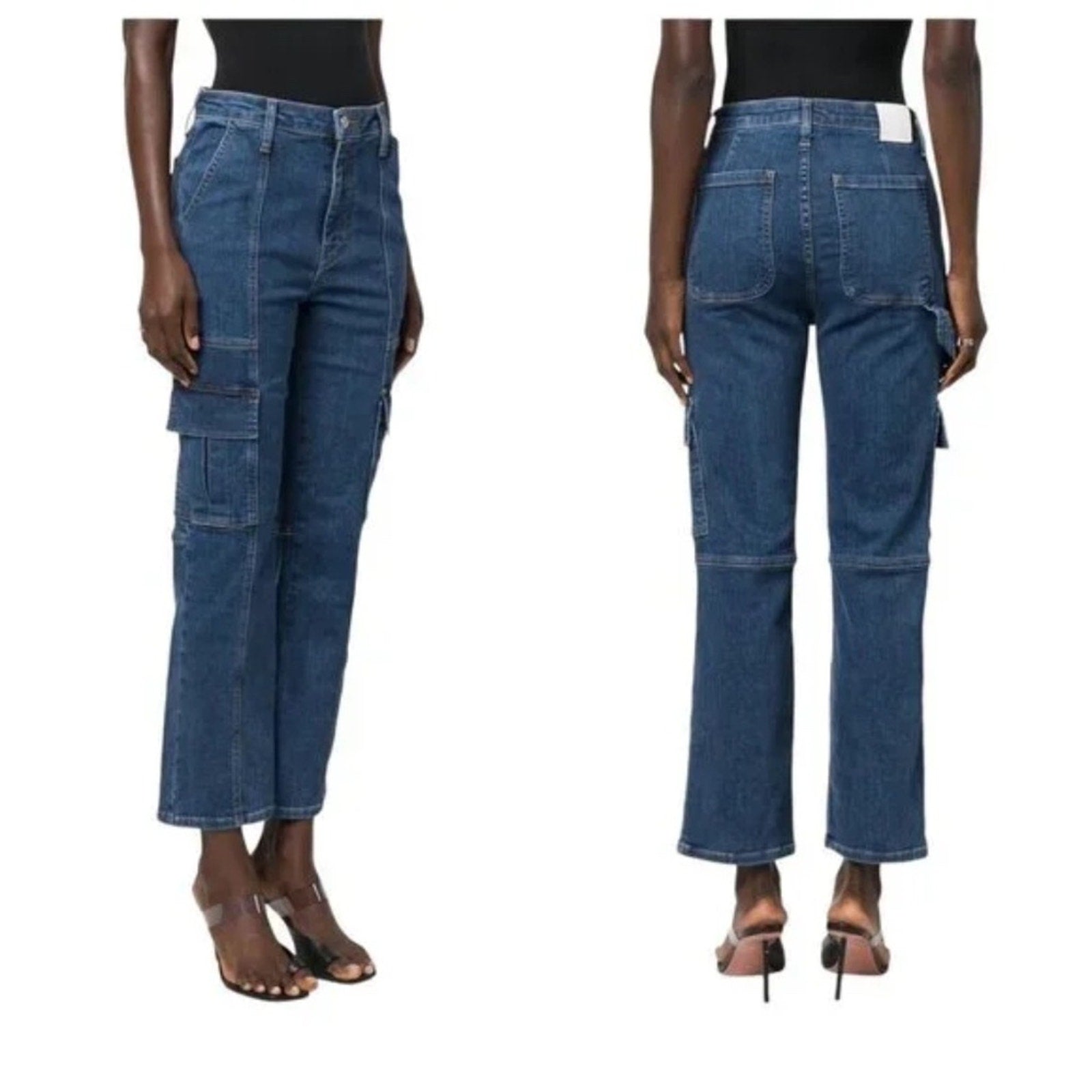 Simkhai Blue Damen Farbe Denim Cotton Jeans, Size 26