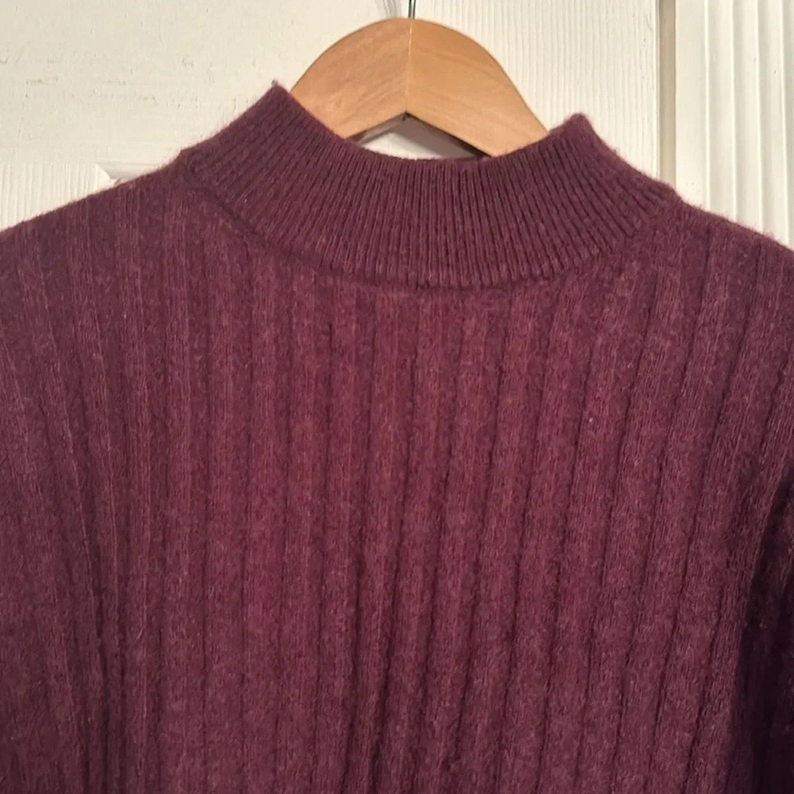 NWT Madewell Mockneck Crop Sweater - size 1X