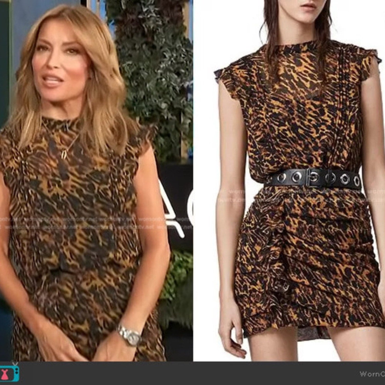 ALLSAINTS Hali Ambient Dress - size 2