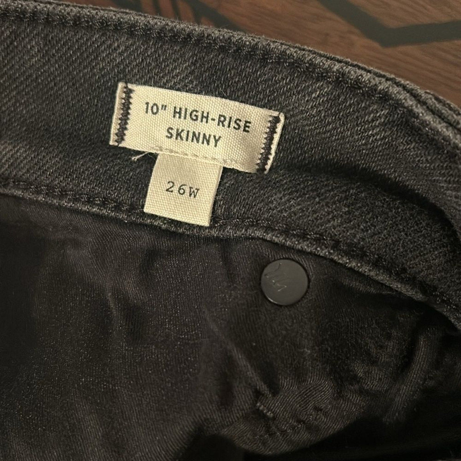NWT Madewell Plus High-Rise Skinny Jeans in Starkey Wash - size W26 Plus