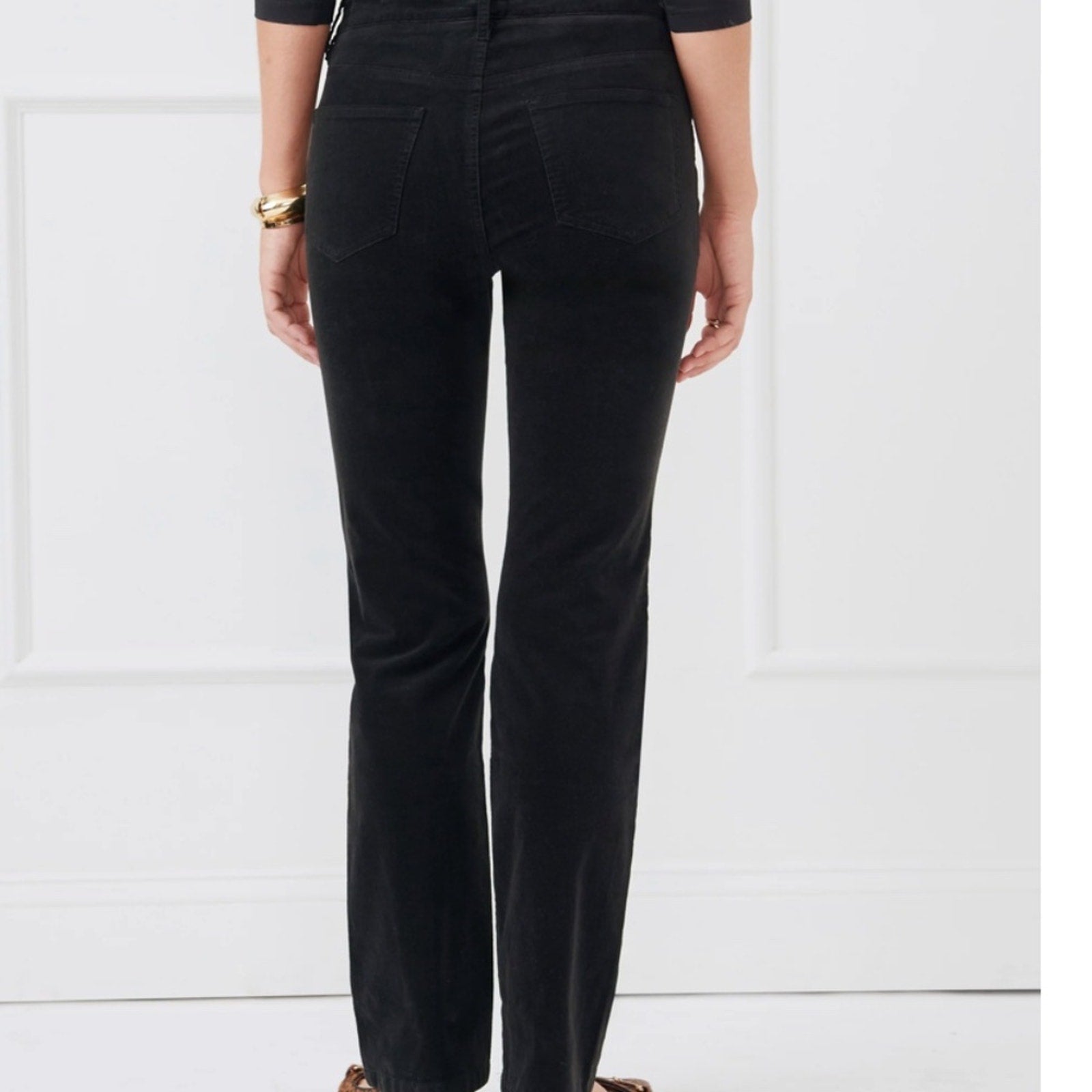 J. McLaughlin Lenni Velvet Jeans -  6
