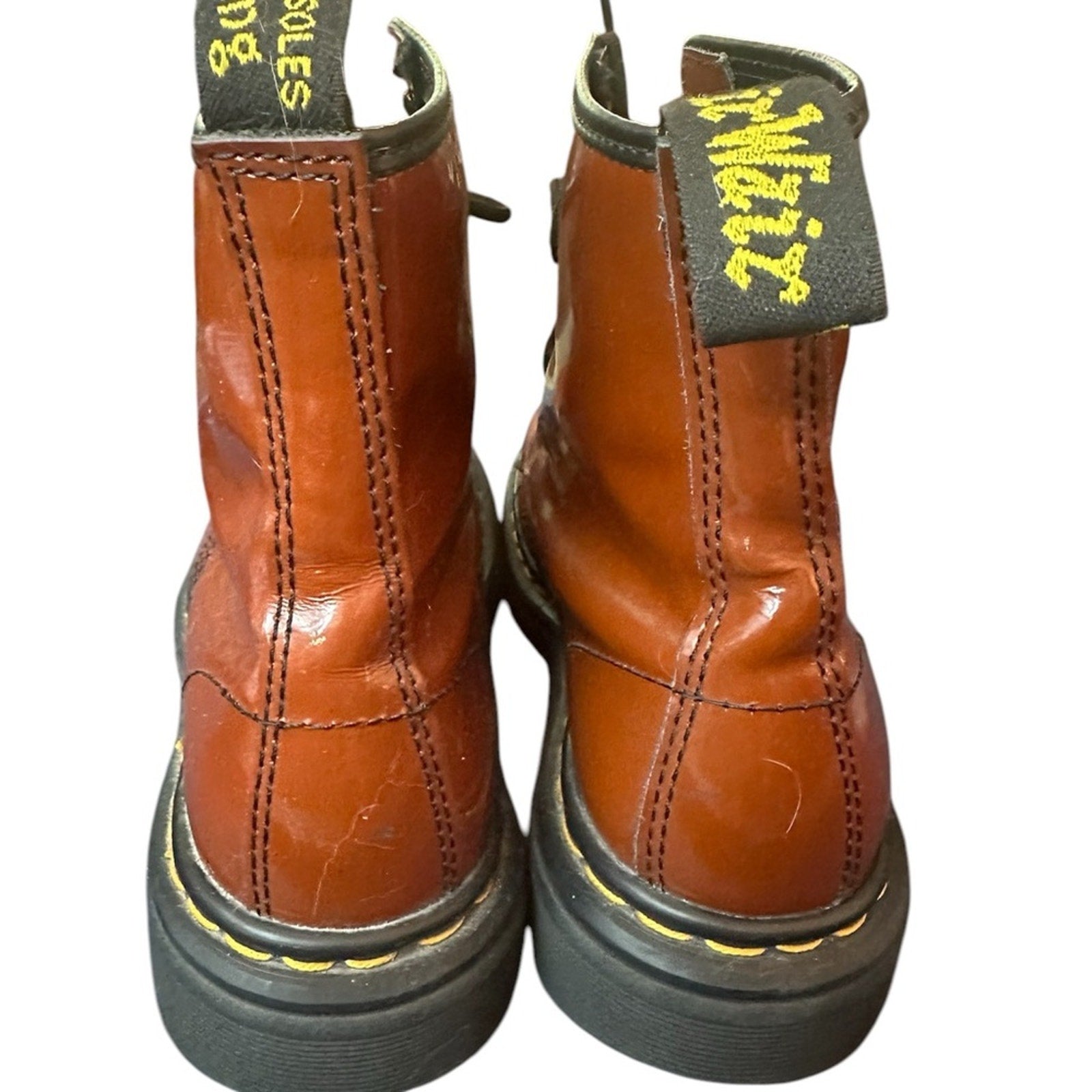 Vintage Doc Marten Cinnamon Boots - 9