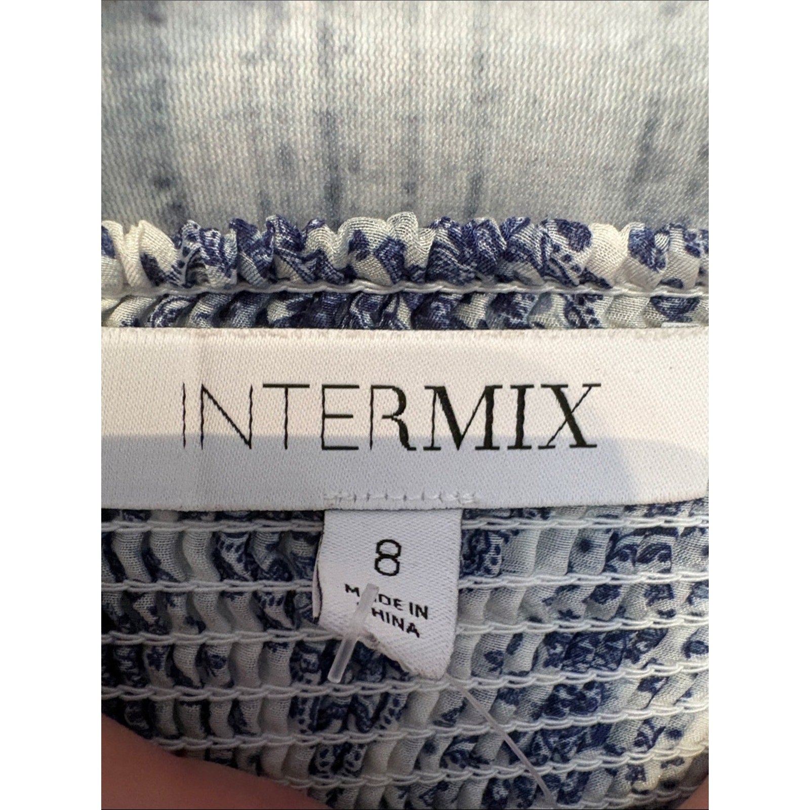 Intermix Printed Maxi Dress - 8