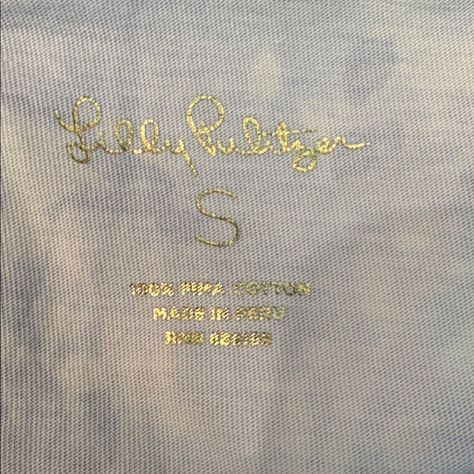 Lilly Pulitzer Kristen Dress Blue Peri Turtley Awesome White Swing Fit - size S