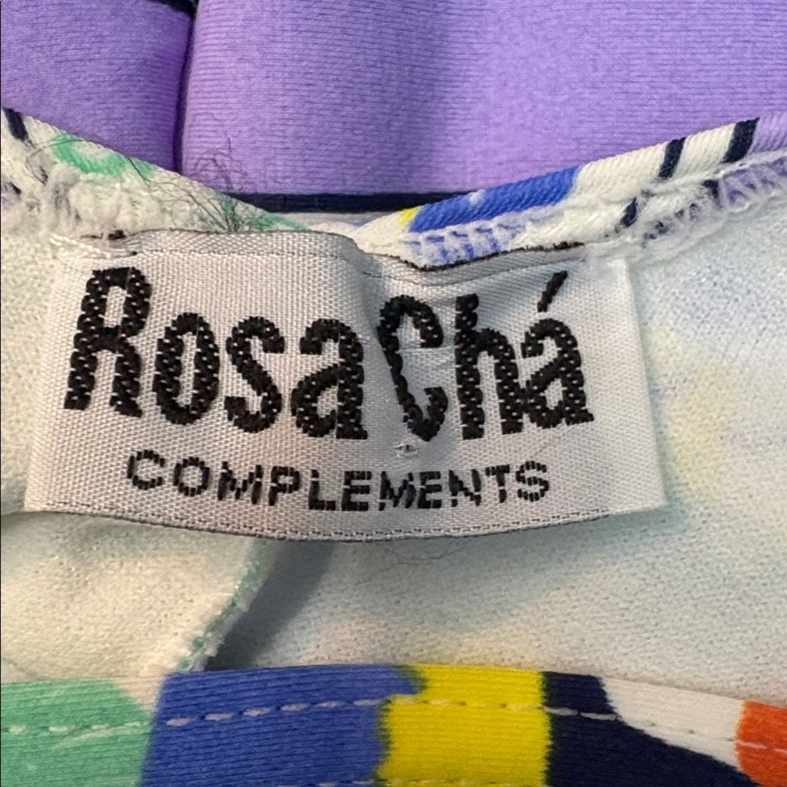 Rosa Cha Brazil Printed Mini Dress - size small