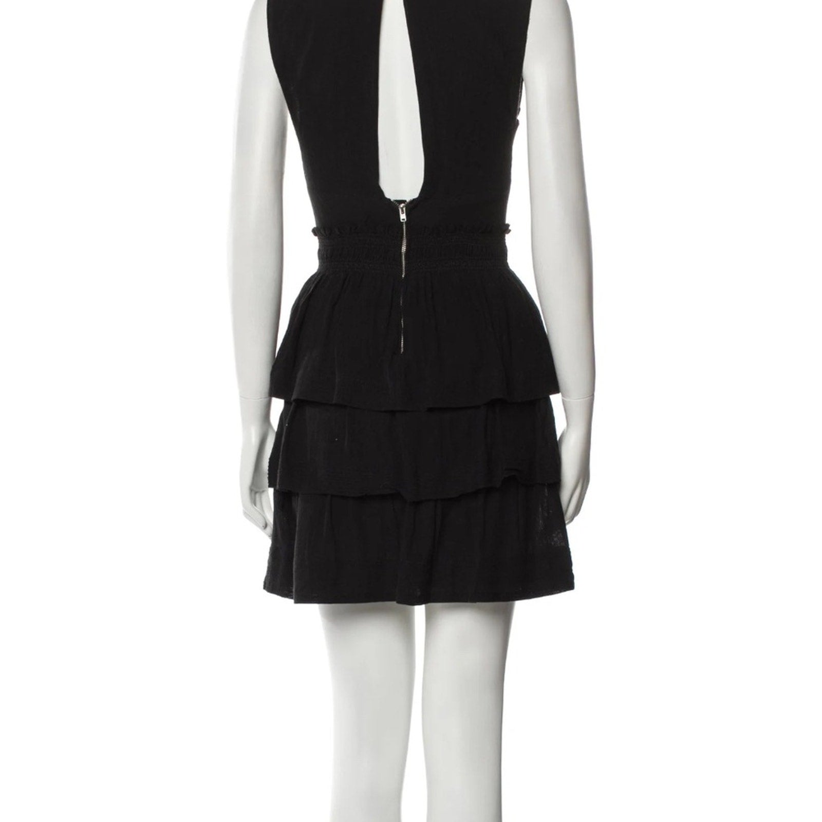 Étoile Isabel Marant V-Neck Mini Dress - Size: XS - US2 - FR34