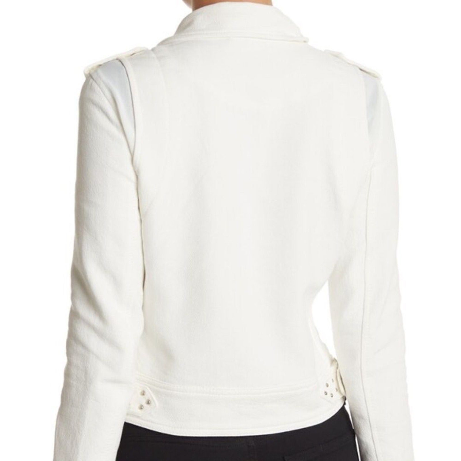 NWT Blank NYC Crepe Moto Jacket - size M