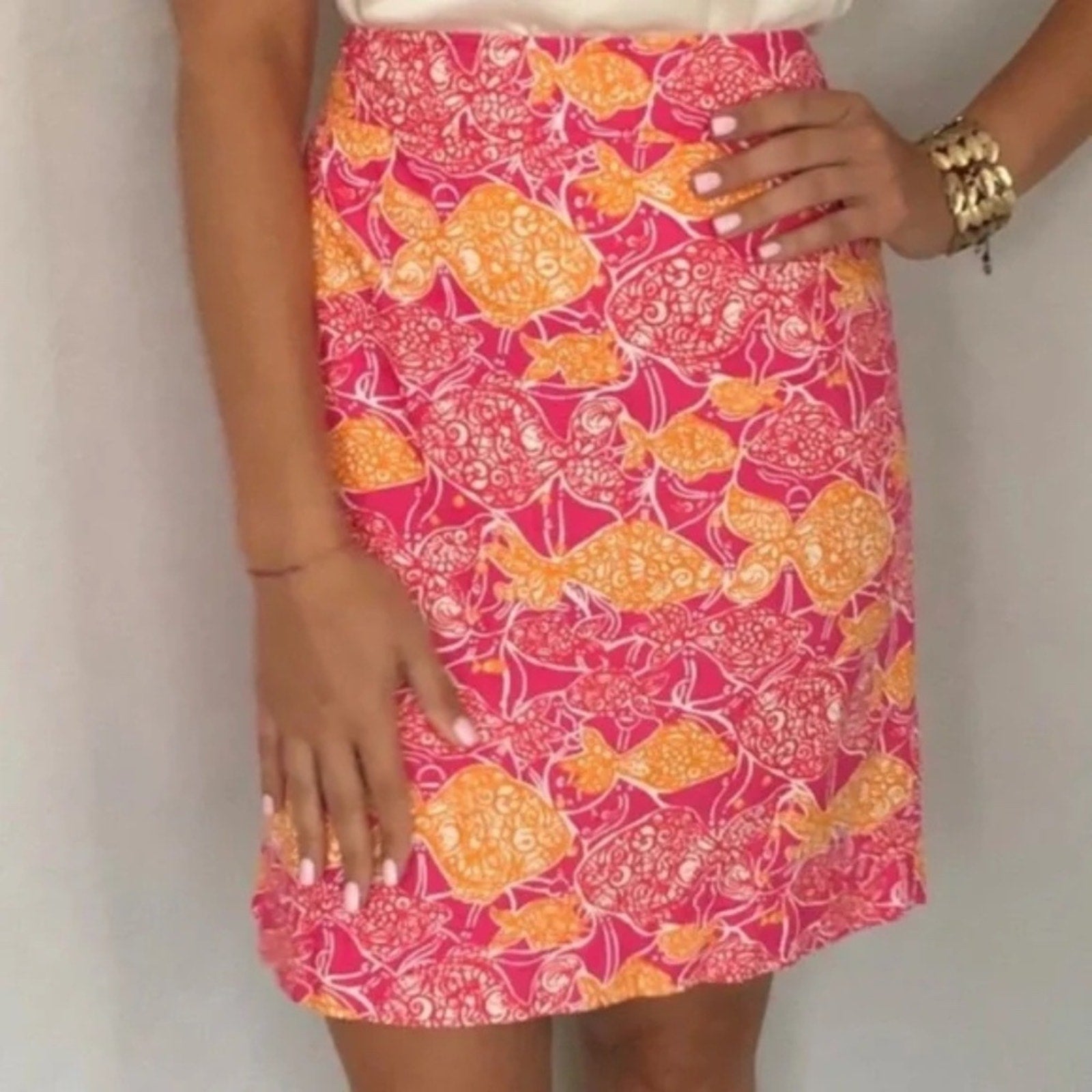 Lilly Pulitzer Beaverly Hills Bubbly Skirt - size 4