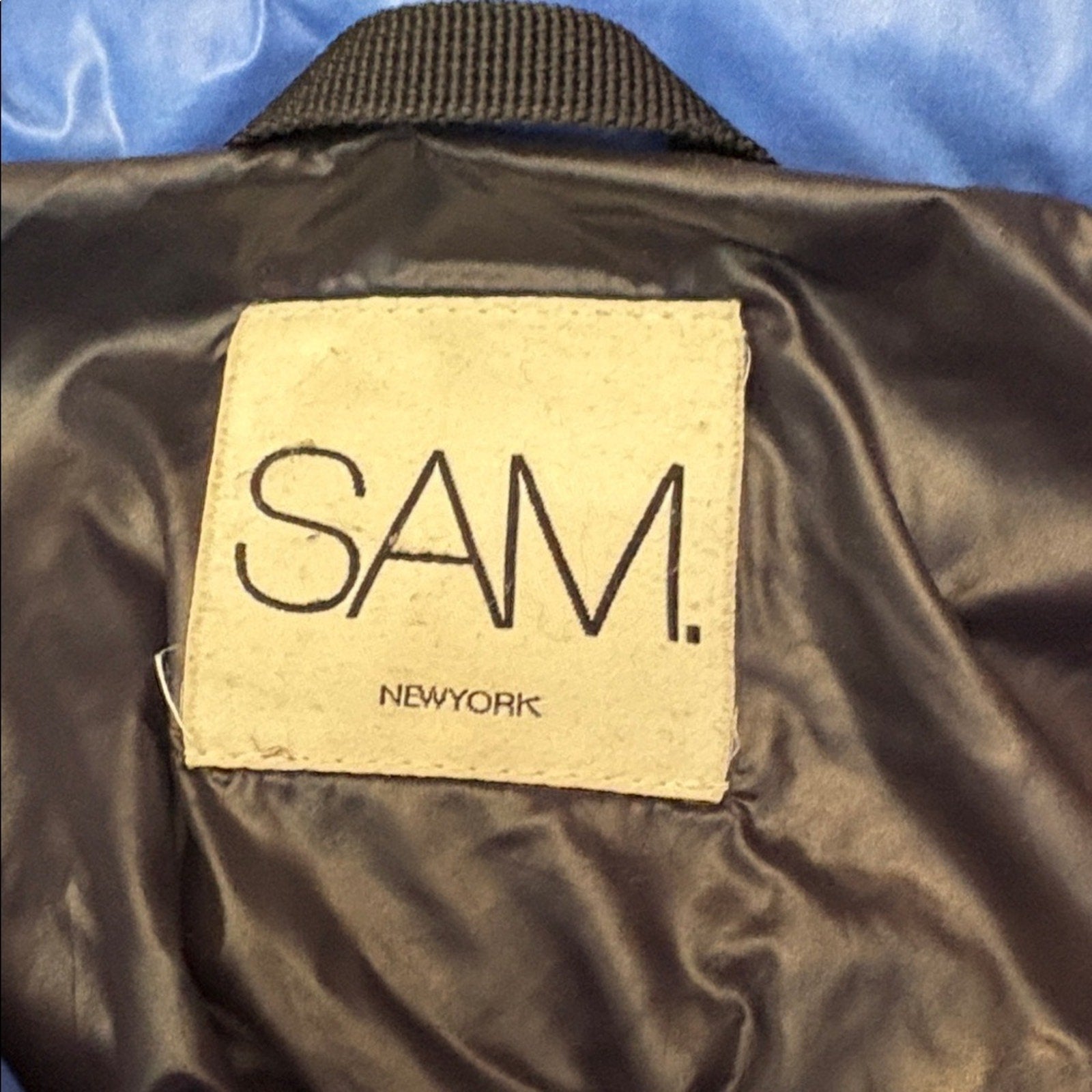 SAM. starburst jacket in sea - size XS