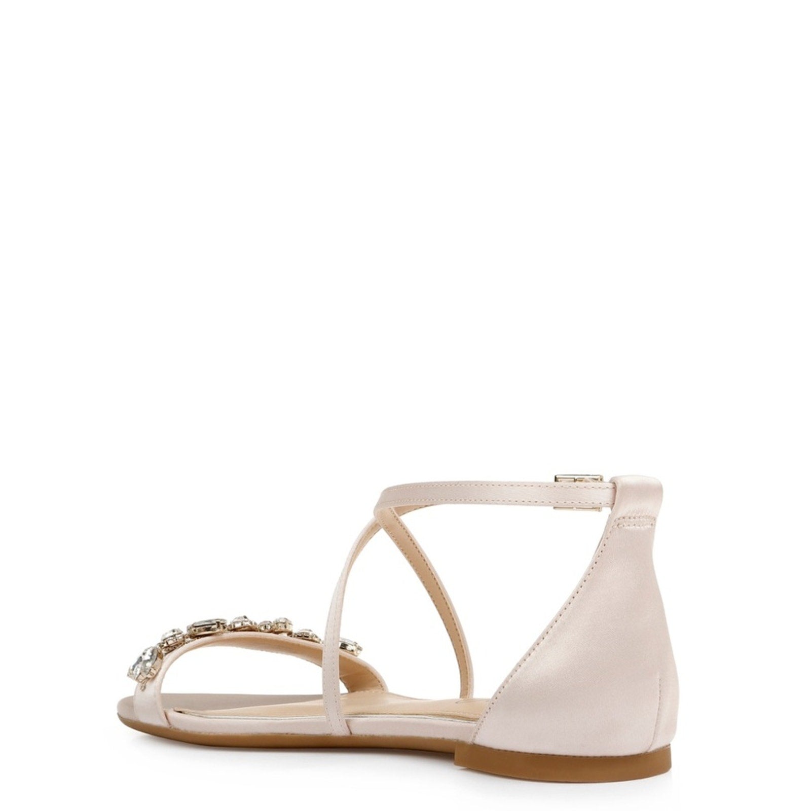 NEW Badgley Mischka Women's Sandals with Crystal Embellishments - size 7