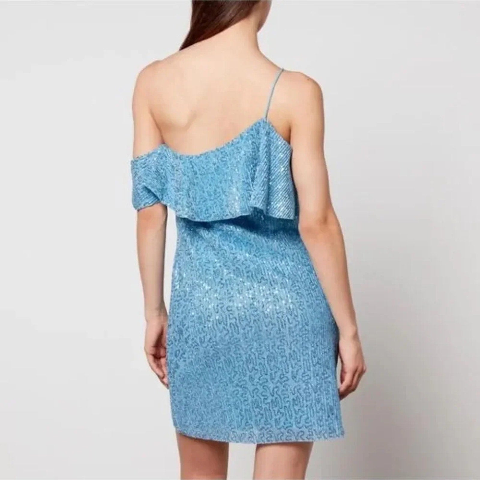 NEW Stine Goya Kenza sequin-embellished minidress - size XS