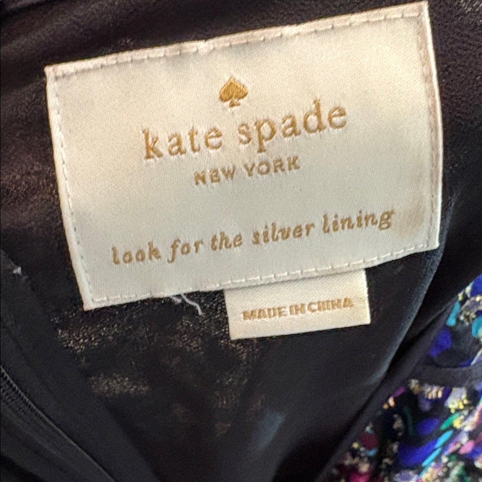 Kate Spade Metallic Polka Dot Mini Dress Make Magic MSRP $428 - size M