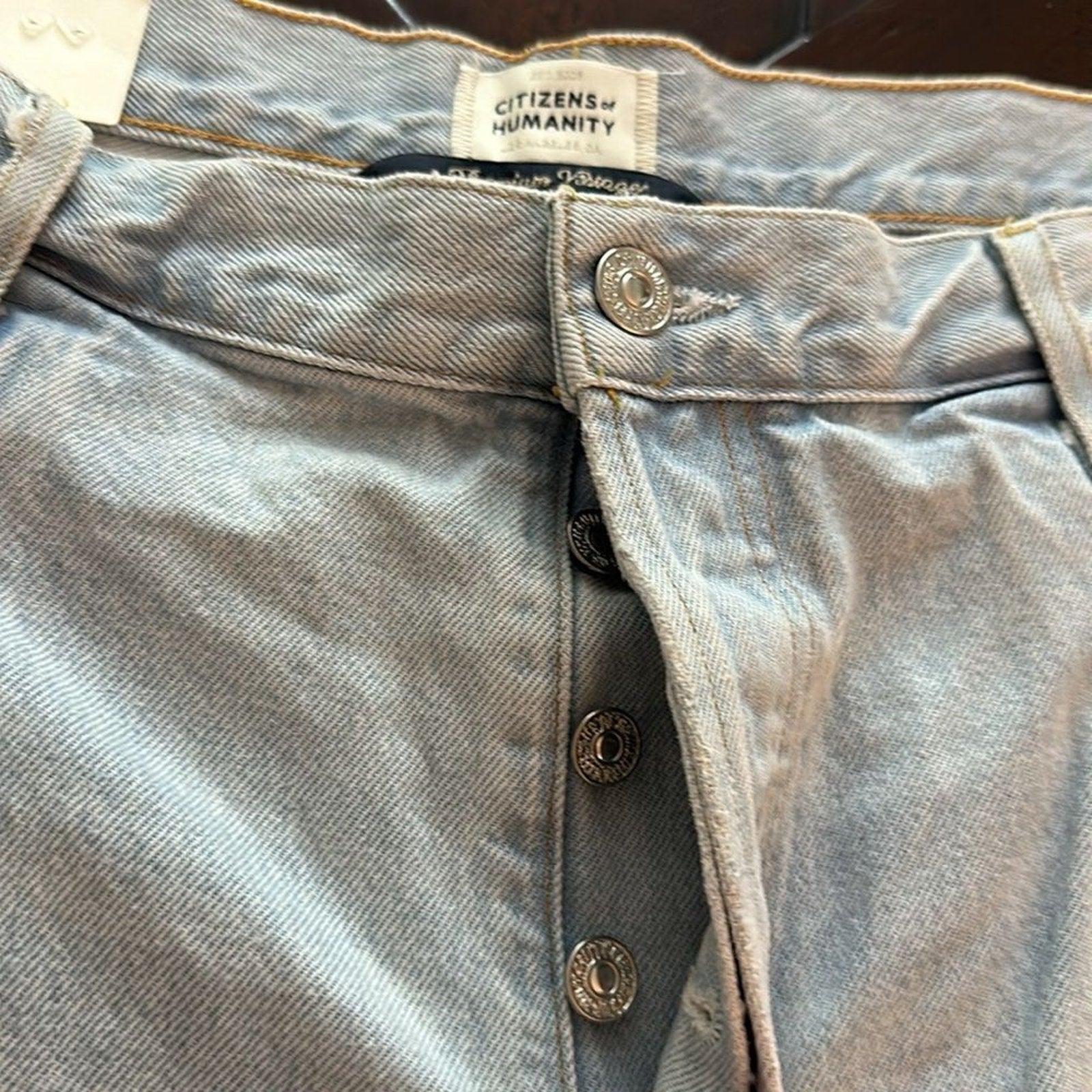 NEW CITIZENS OF HUMANITY shorts Franca 2007C-3011 blue $250 - size 33