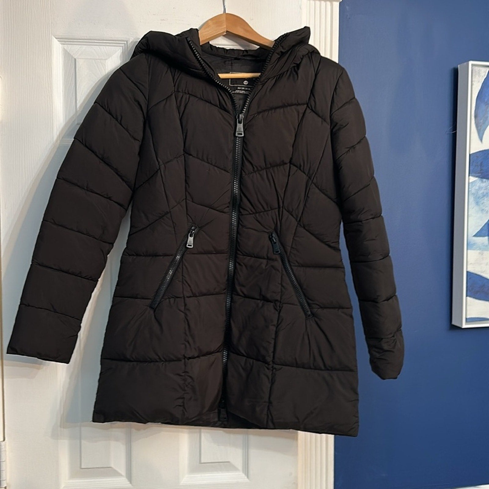 NEW Bernardo Fab Funnel Quilted Puffer Jacket - size XS