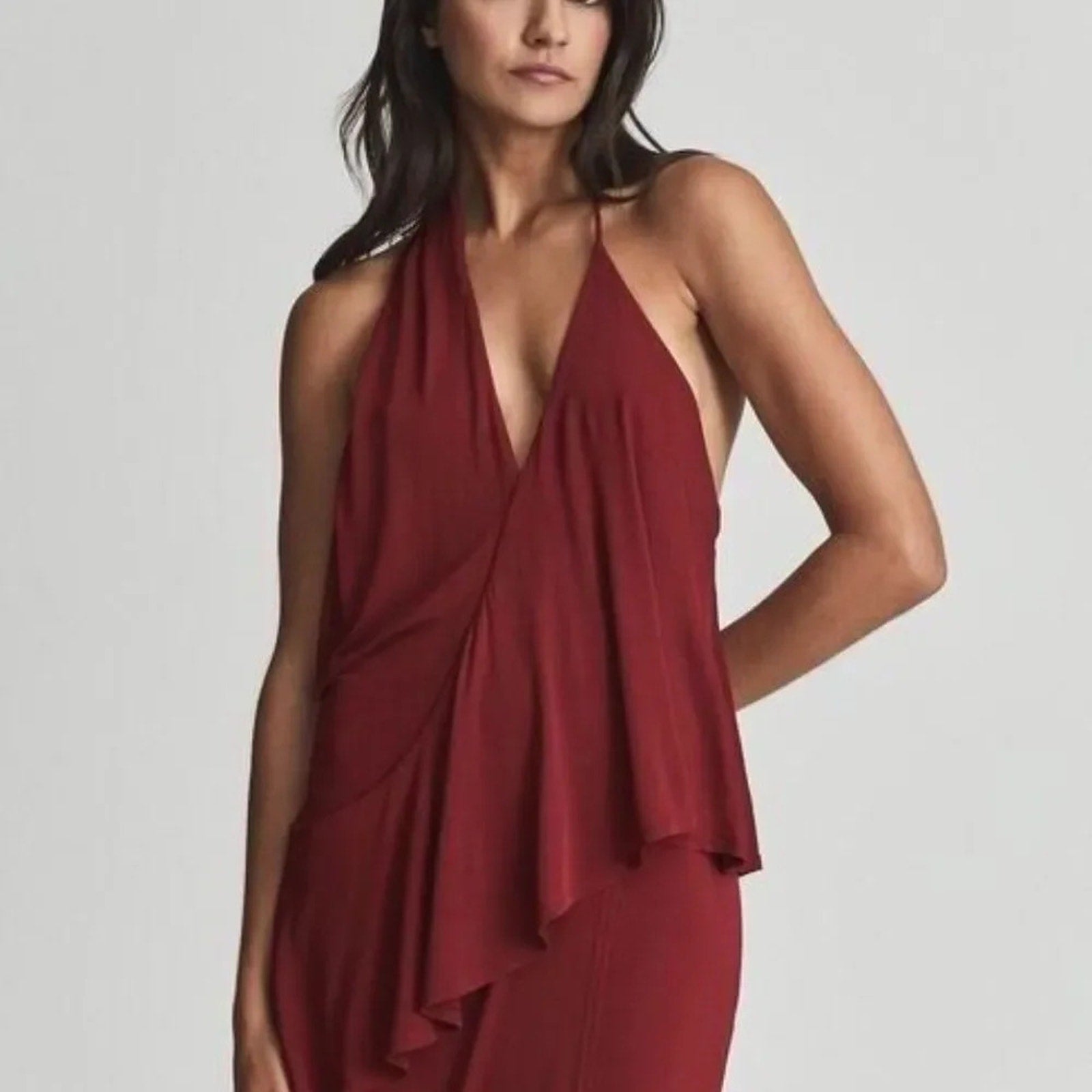 NWT Reiss XENA STRAPPY OPEN BACK COCKTAIL DRESS - size 6 US