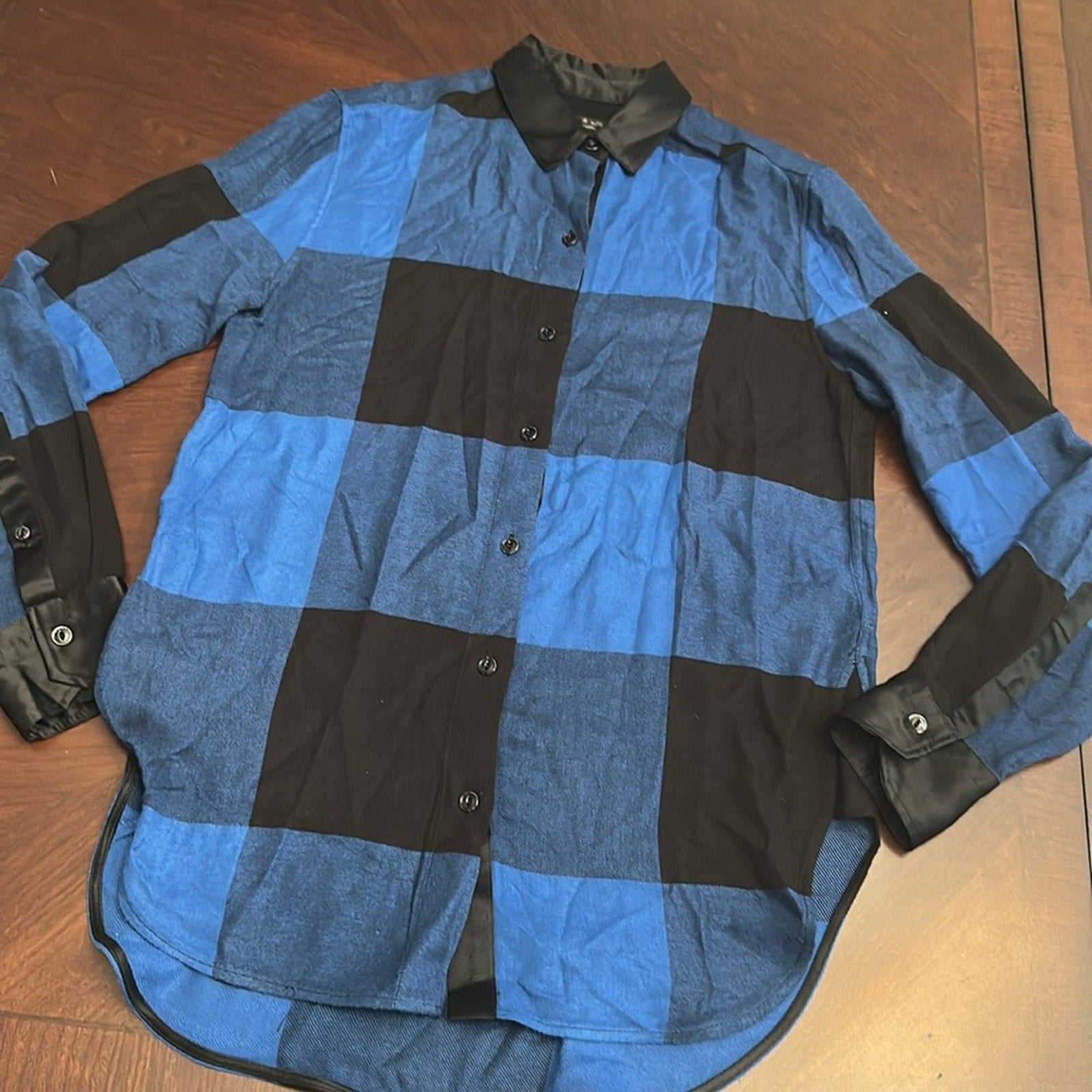 Rag & Bone Plaid Blouse - size XS