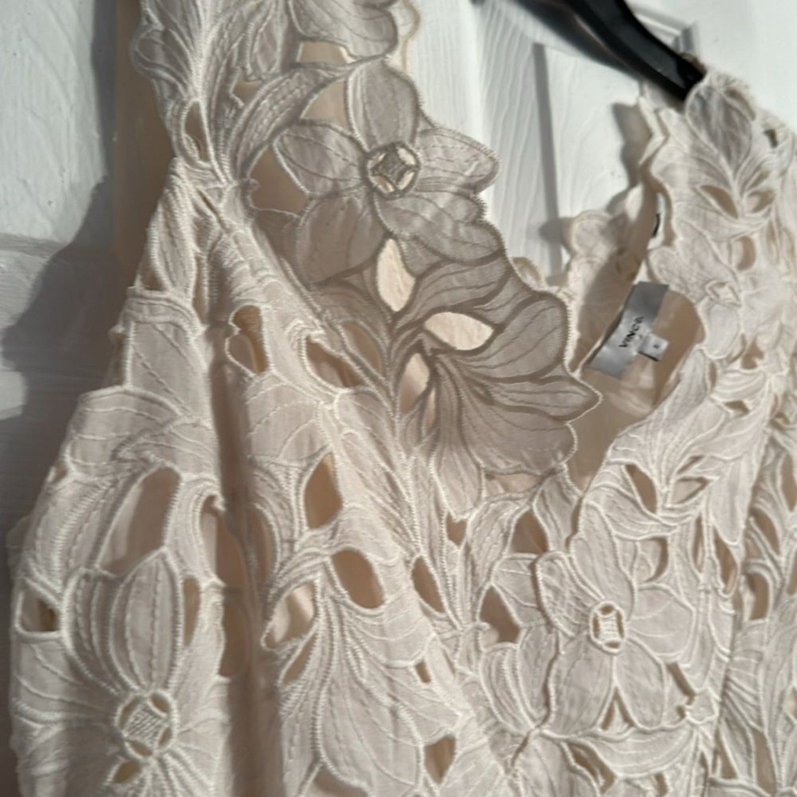 NEW Vince Nouveau Lace V-Neck Dress - size 2
