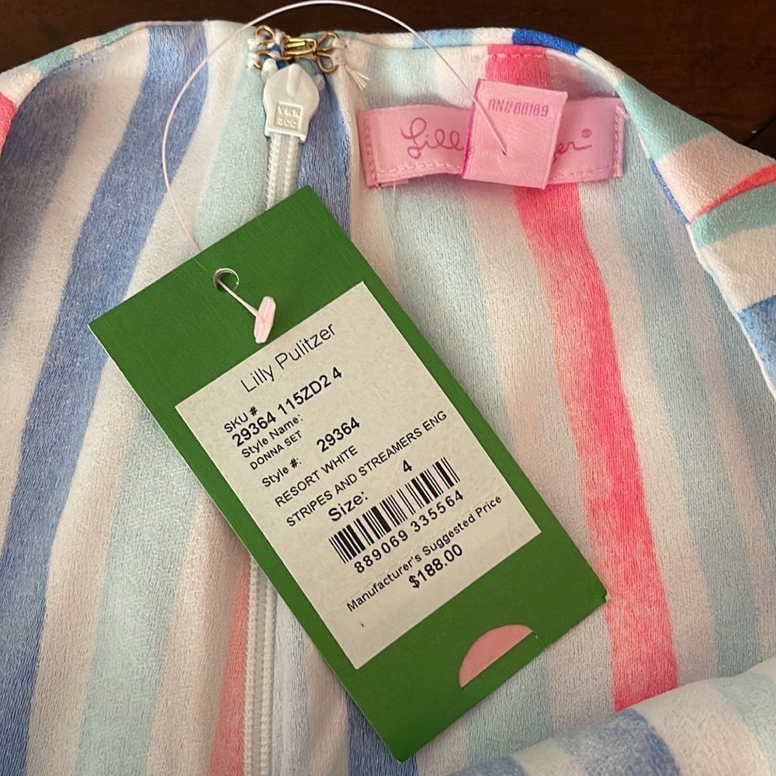 NWT Lilly Pulitzer Donna Skort in resort white - 4