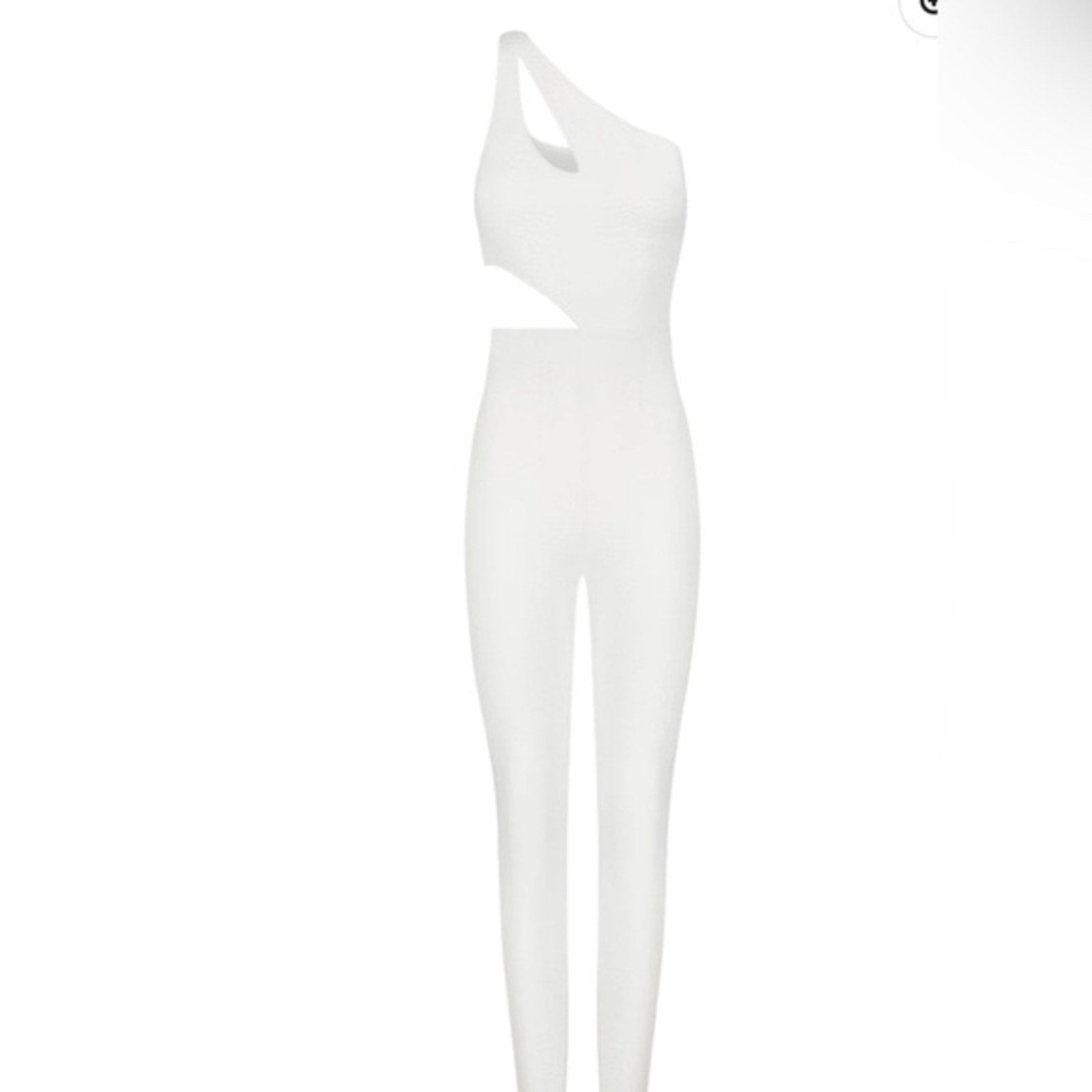 NWT Gigi C Rory Jumpsuit Ivory Snakeskin - size small