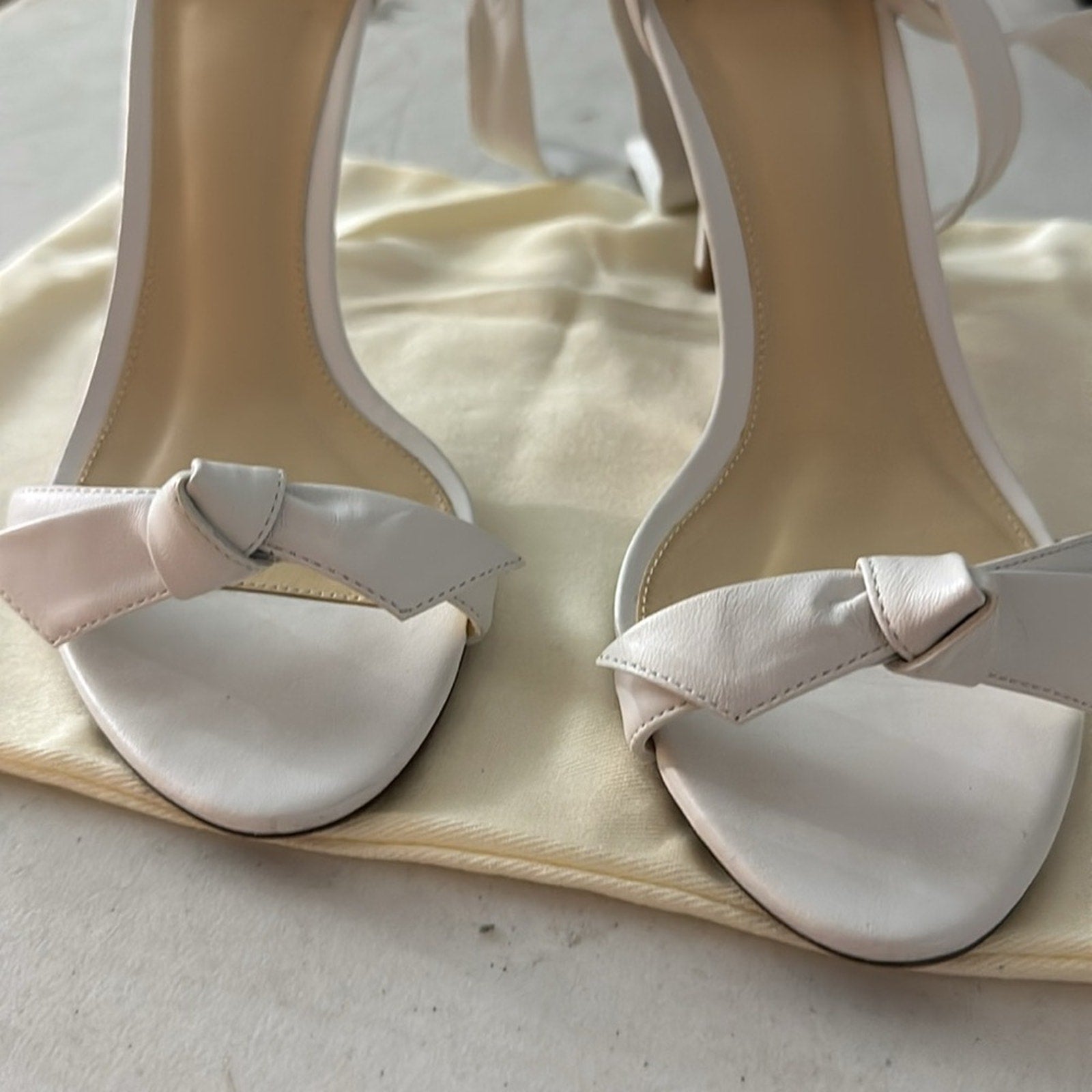 Alexandre Birman Women's Clarita Ankle Tie High Stiletto Heel Sandals -39